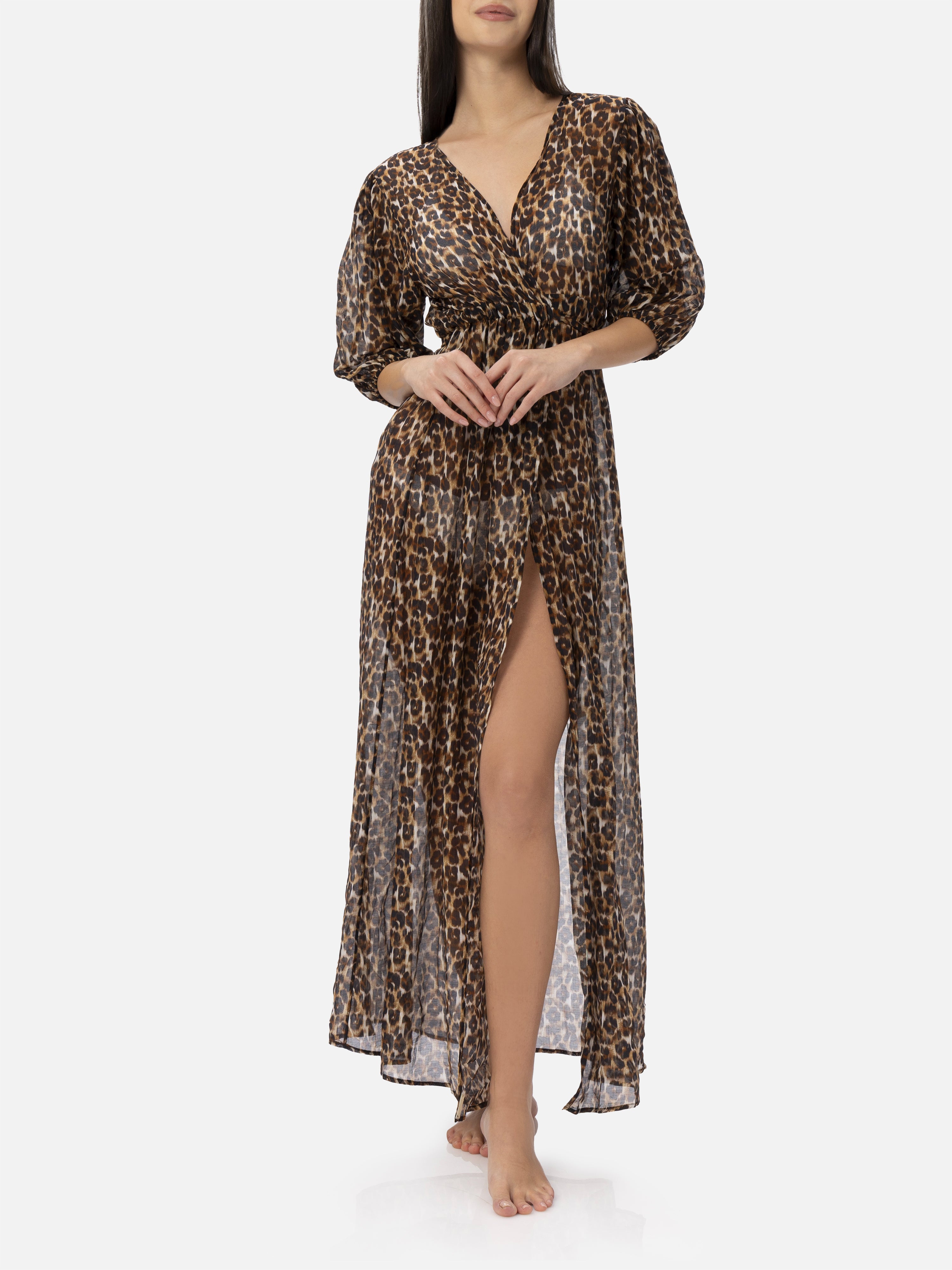abito-lungo-mc2-saint-barth-in-cotone-e-seta-leopardato image 3