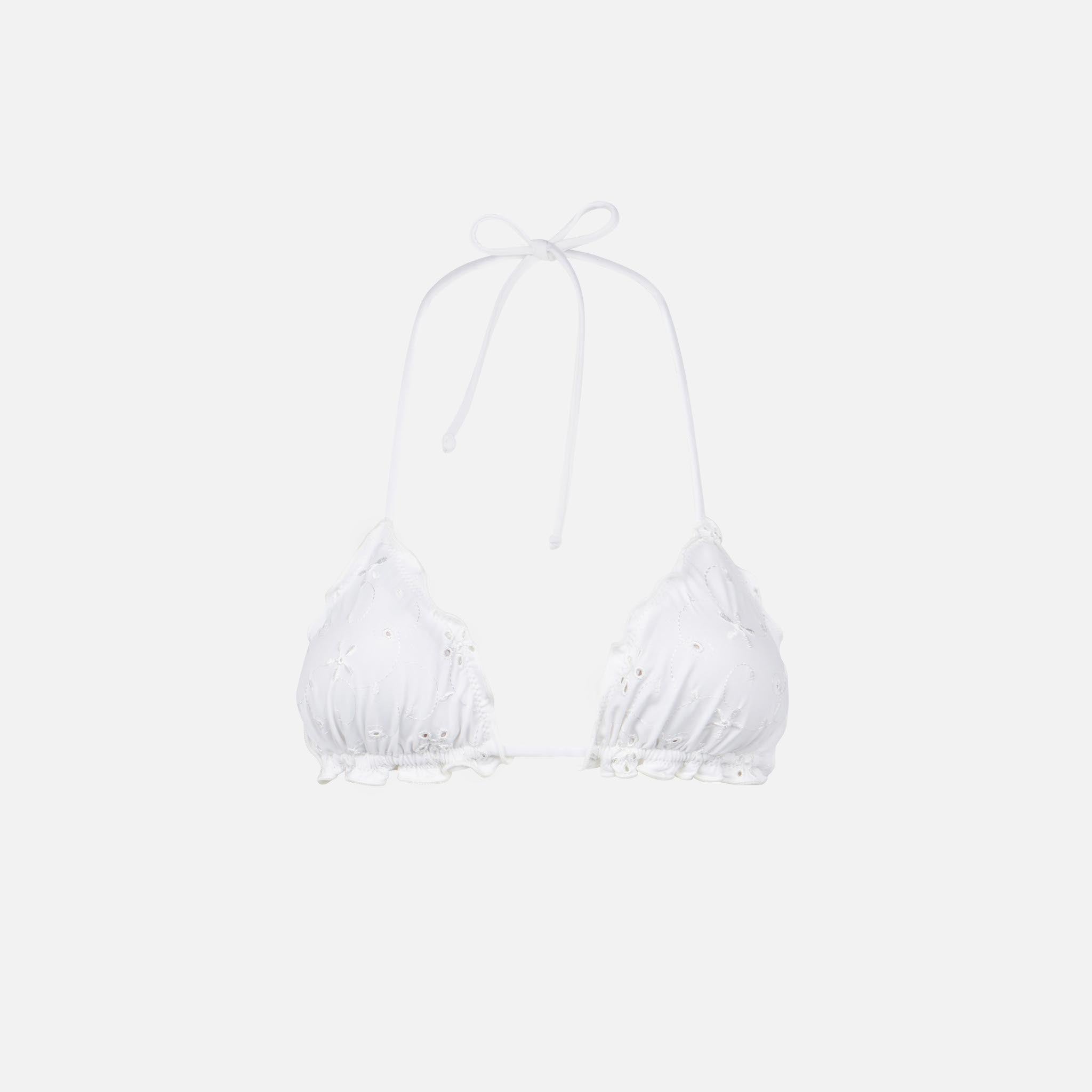 mc2-saint-barth-costume-da-bagno-donna-a-triangolo-in-sangallo-bianco-con-volant image 1