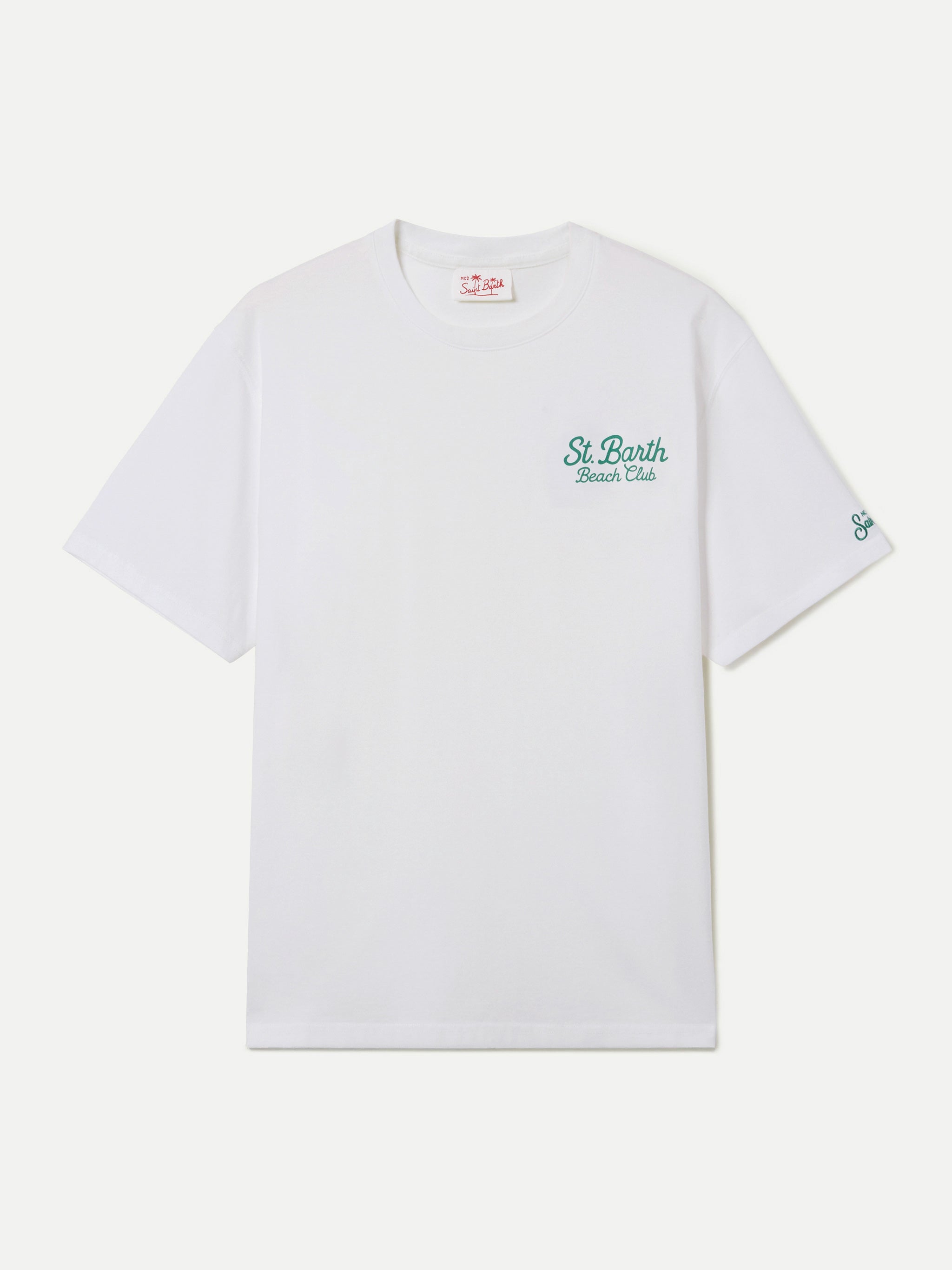 mc2-saint-barth-portland-t-shirt-uomo-bianca-st-barth-beach-club image 5