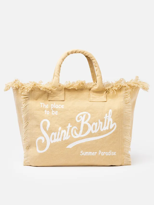 mc2-saint-barth-borsa-a-spalla-vanity-in-canvas-di-cotone-beige image 1