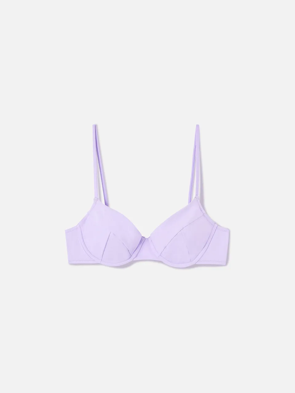 top-bikini-mc2-saint-barth-bea-bralette-con-ferretto-lilla-tinta-unita-donna image 1