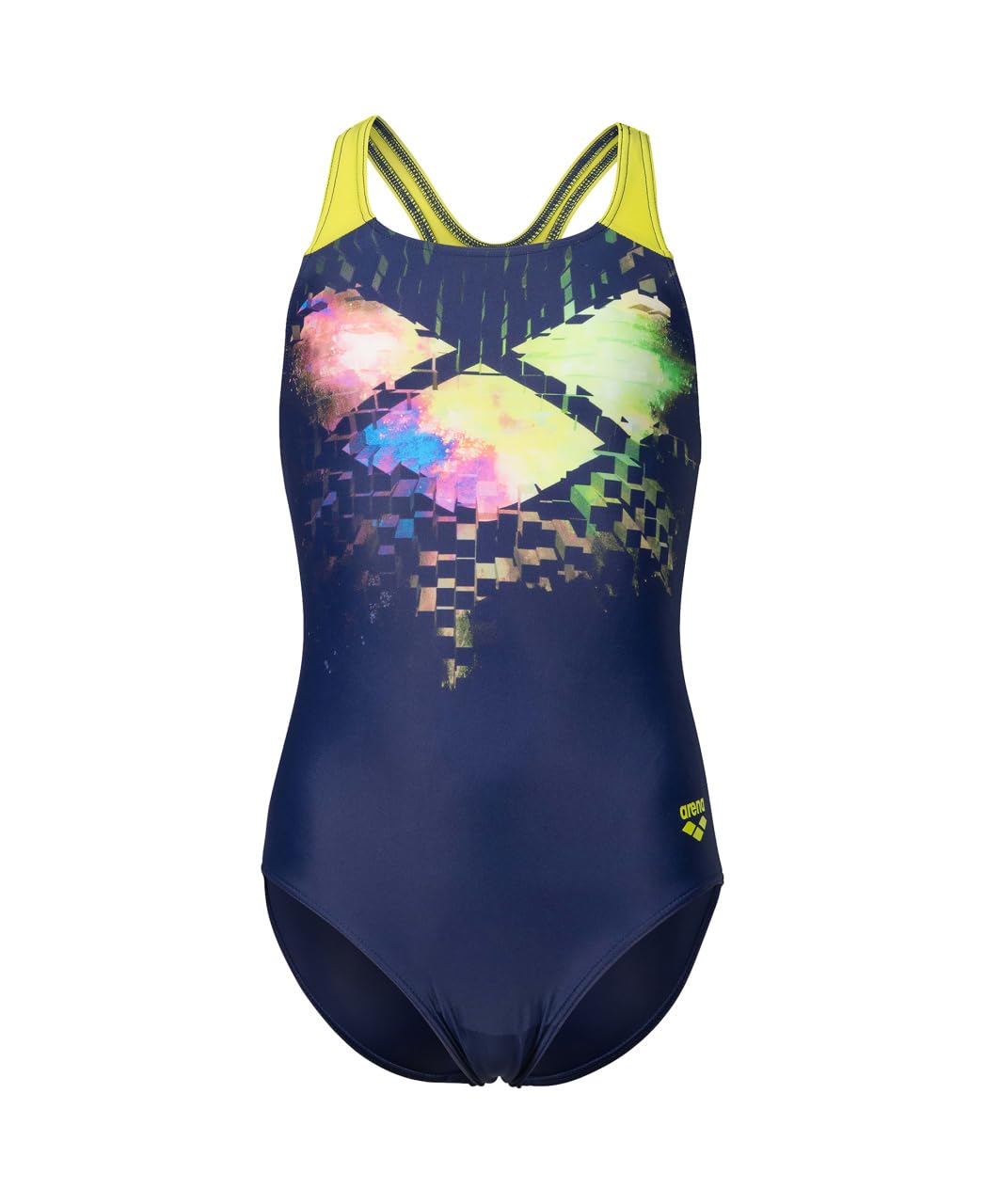 arena-multi-pixels-swimsuit-pro-back-costume-intero-bambina image 3
