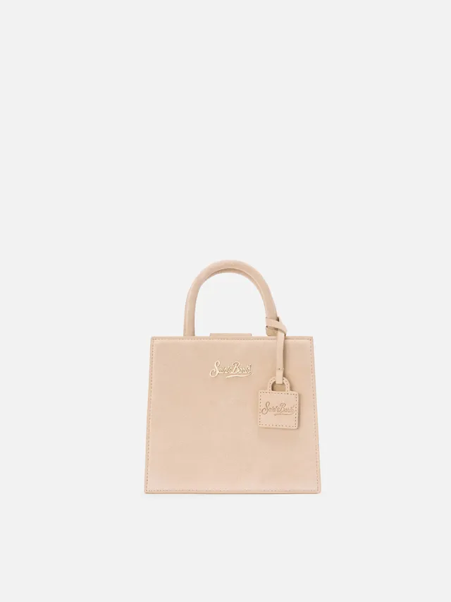 mc2-saint-barth-shop-bag-mini-in-suede-beige-con-tracolla image 1