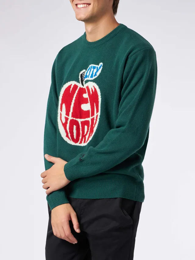 mc2-saint-barth-maglione-heron-new-york-apple-da-uomo-verde-scuro image 1
