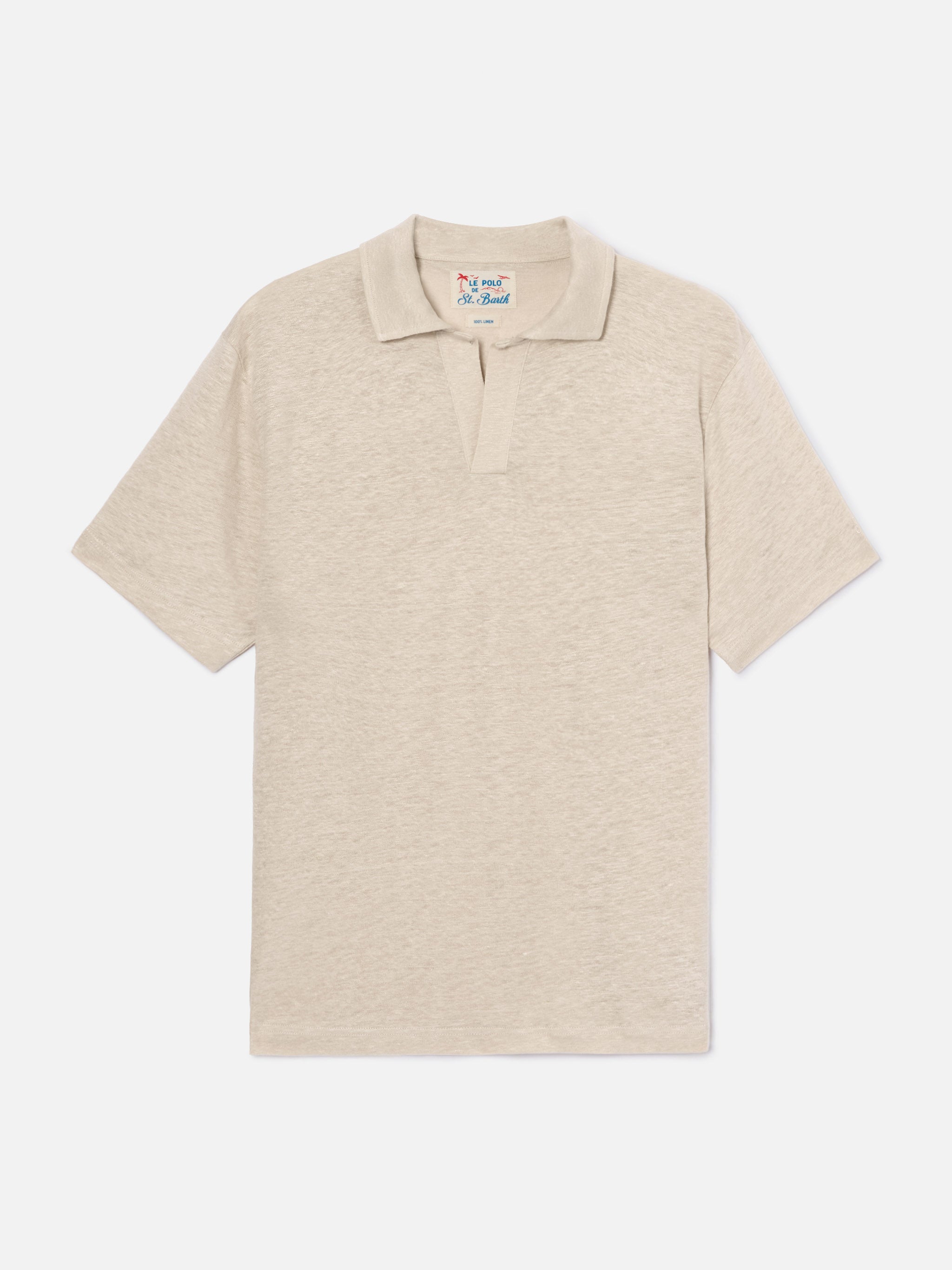 mc2-saint-barth-polo-fraser-in-puro-lino-beige-uomo image 6