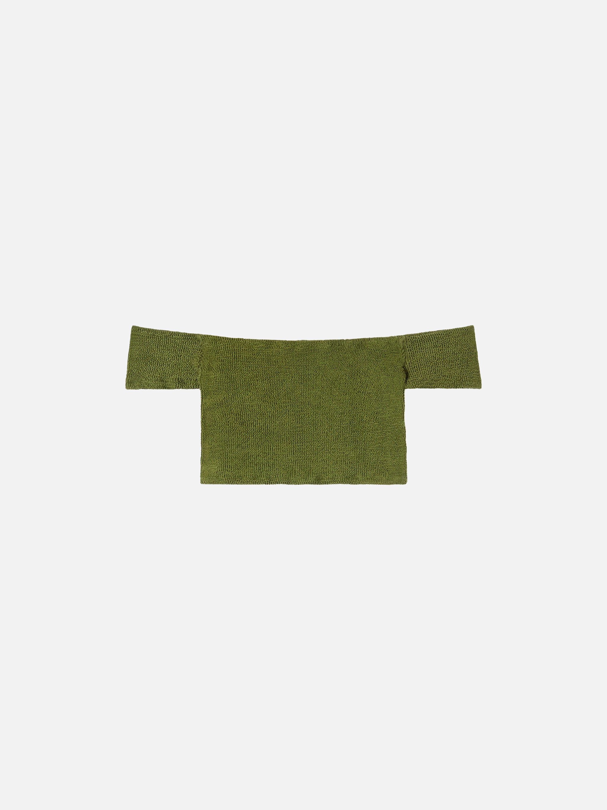 mc2-saint-barth-zena-top-crinkle-a-fascia-marrone-con-spalline-larghe image 1