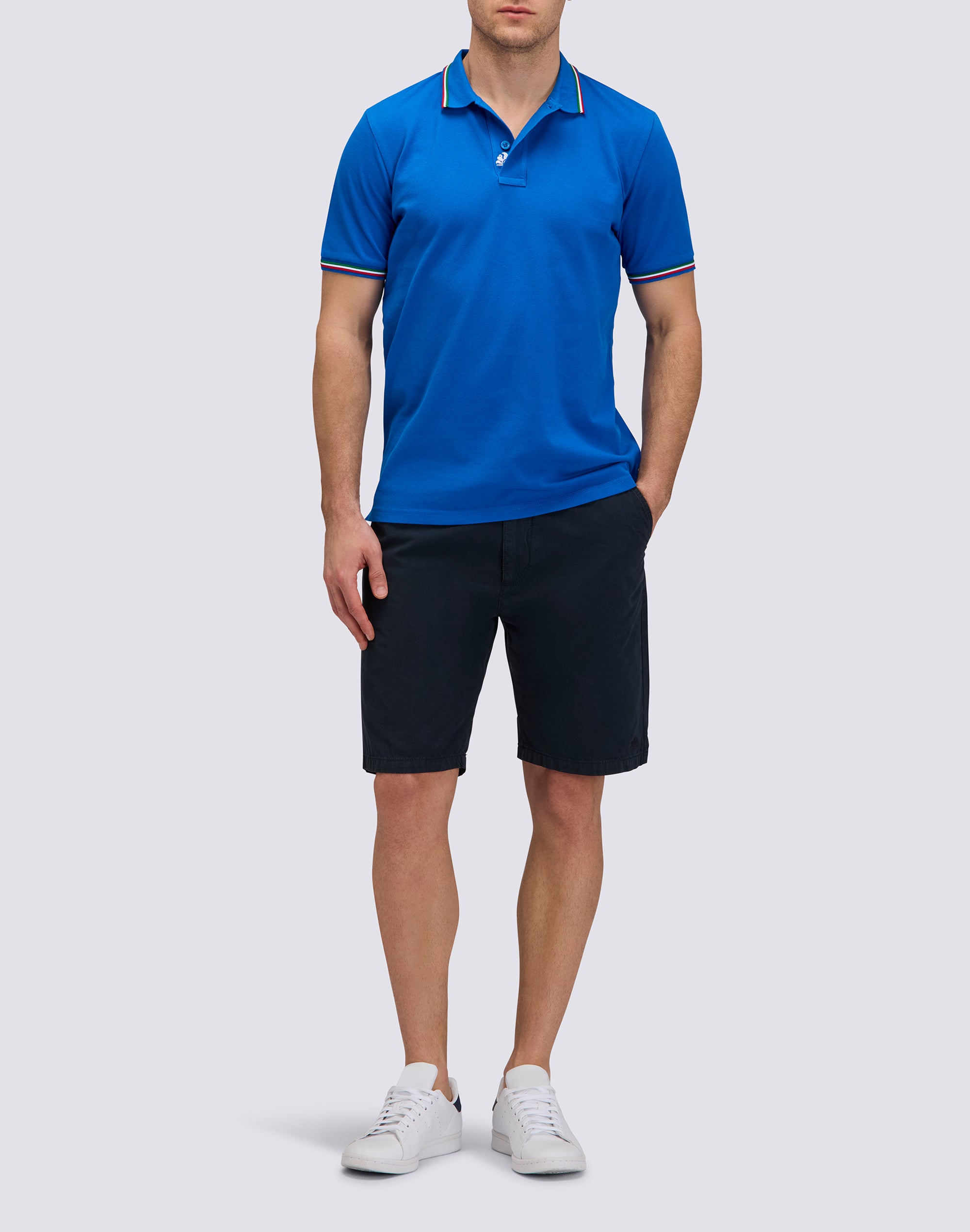 sundek-polo-brice-uomo-cotone-piquet-con-dettagli-tricolor image 1