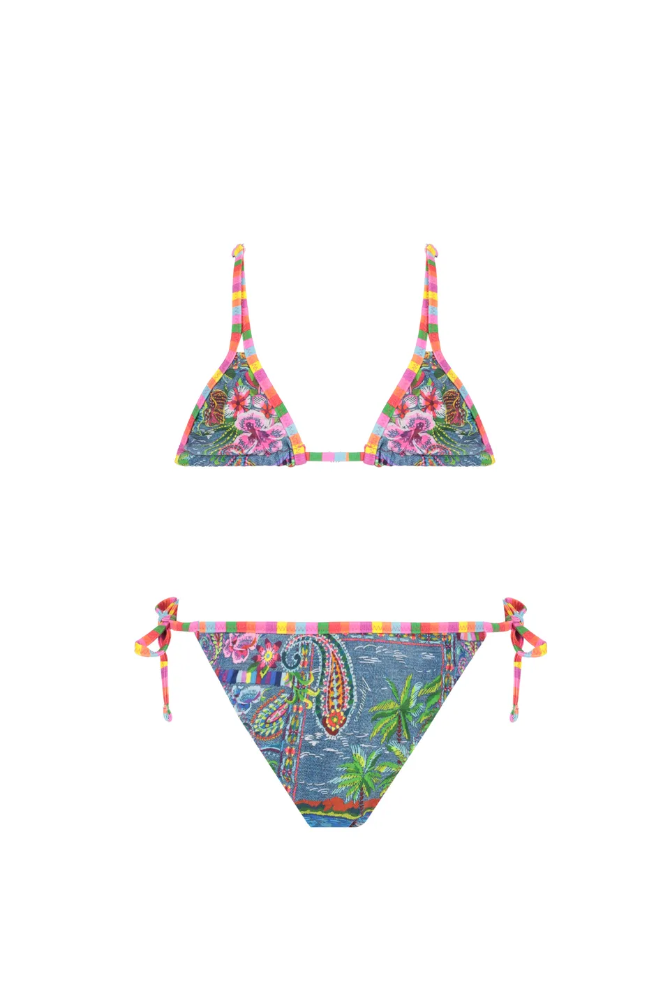 4giveness-bikini-triangolo-doppia-spallina-e-slip-laccetti-bimba image 1