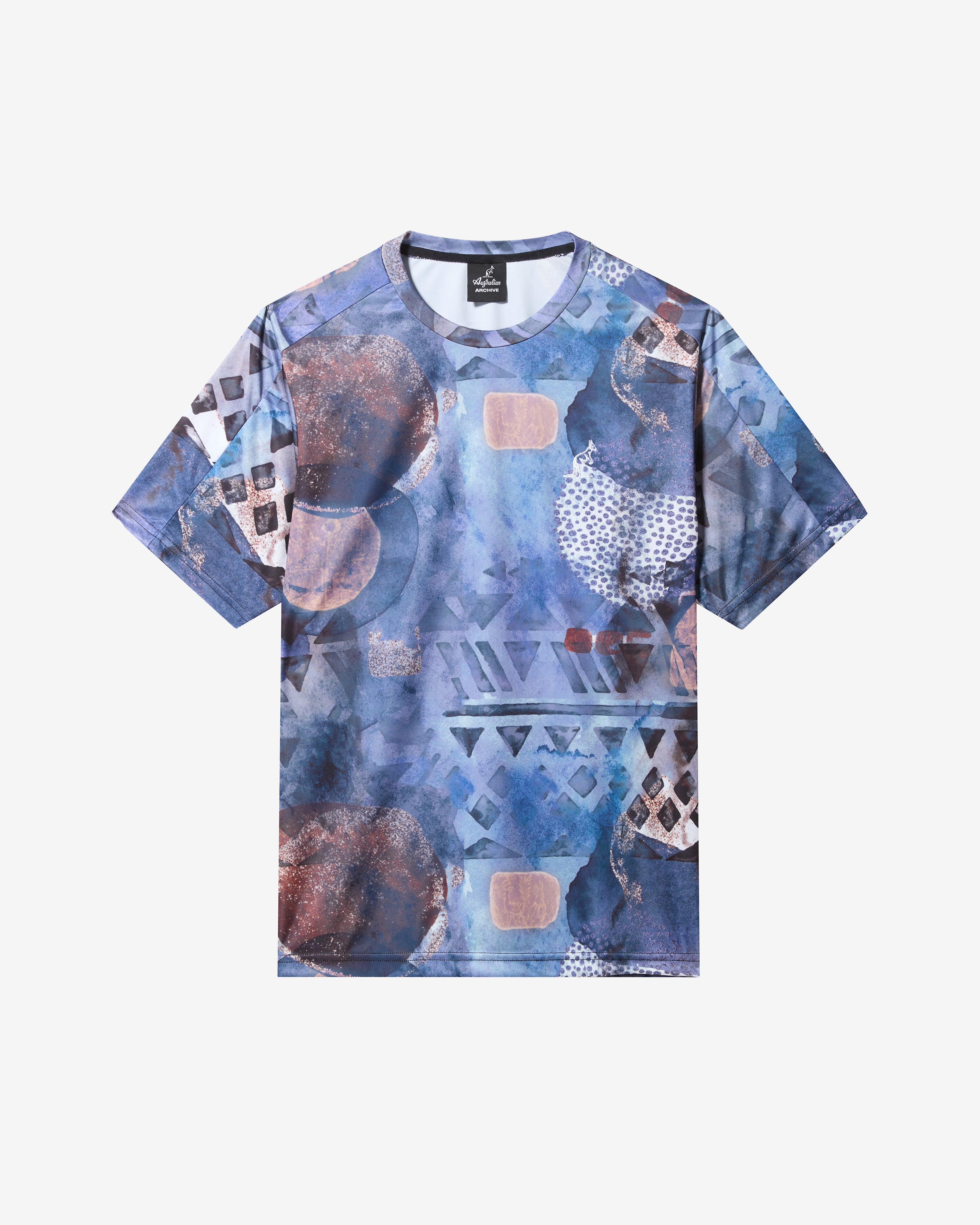 australian-league-paros-t-shirt-ace-all-over-blu-cosmo image 5