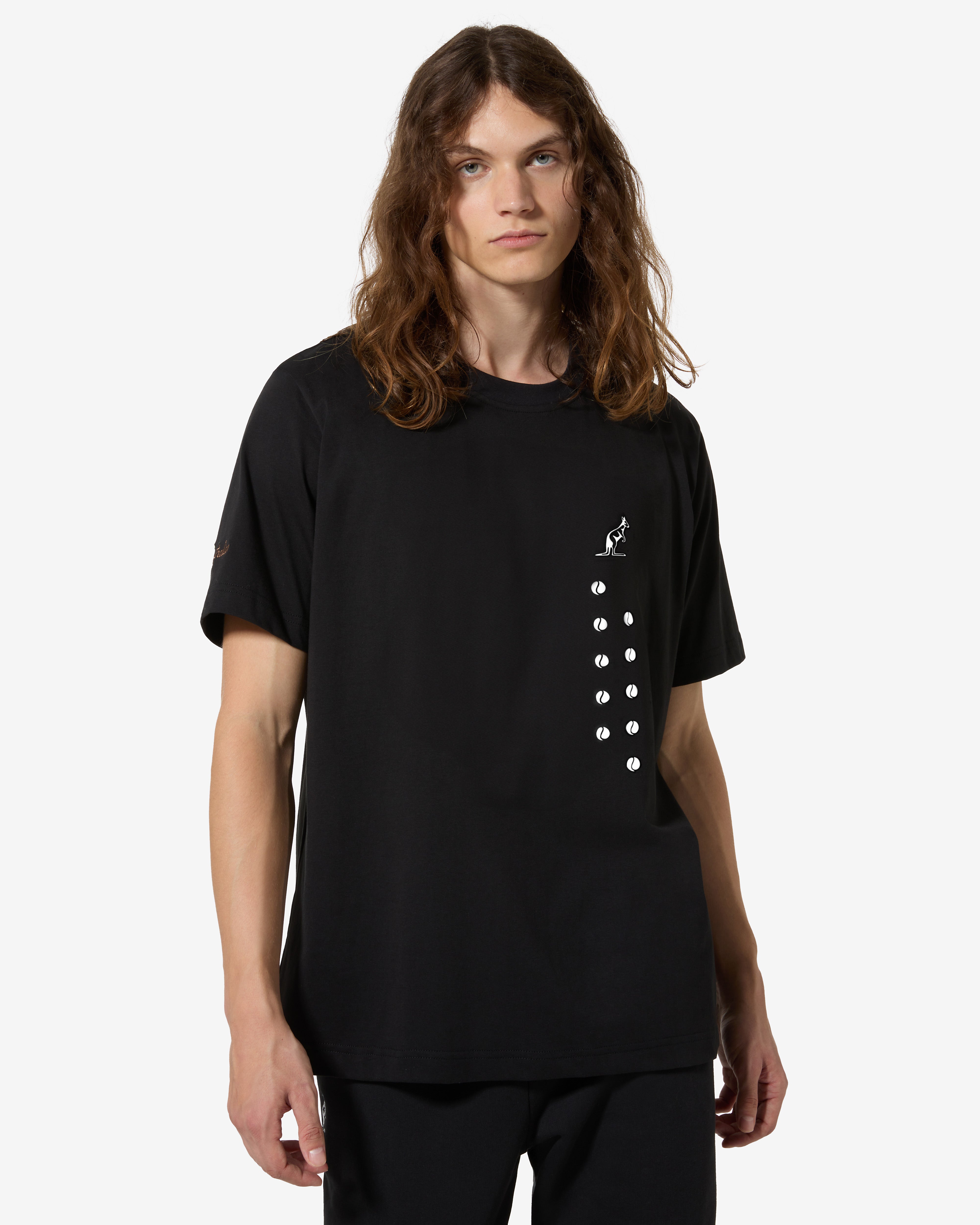 australian-pinkangoo-t-shirt-nera-t-shirt-cotone-regular-fit image 4
