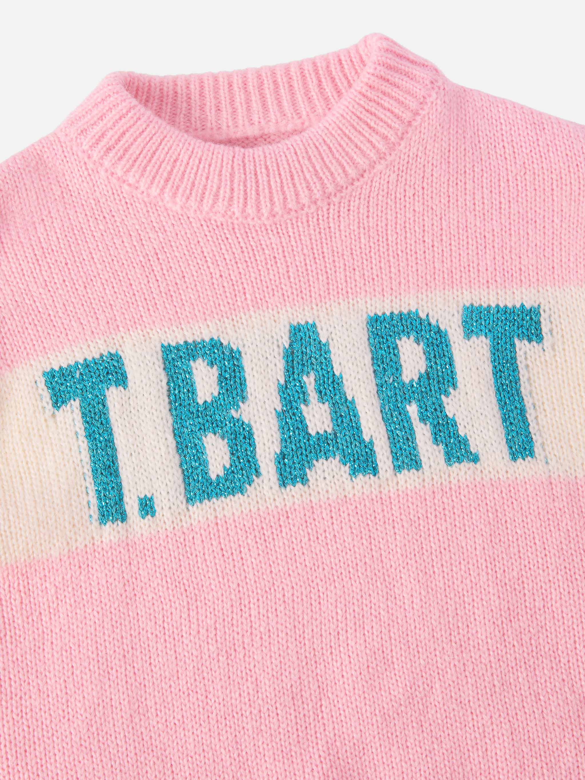 mc2-saint-barth-danya-jr-maglione-bimba-alpaca-jacquard-lurex-st-barth-rosa image 2