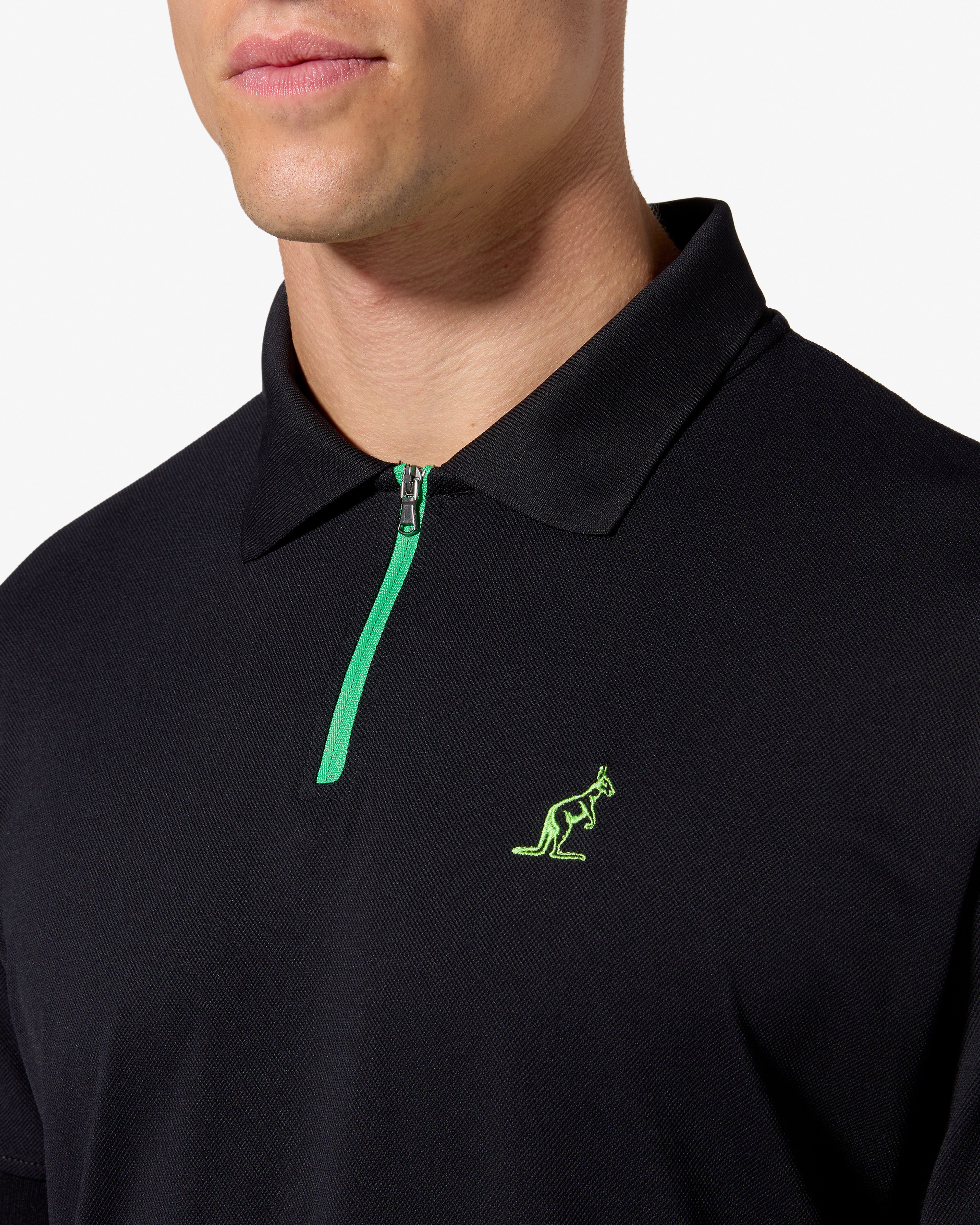 australian-horizon-polo-shirt-tecnica-nera-regular-fit image 4