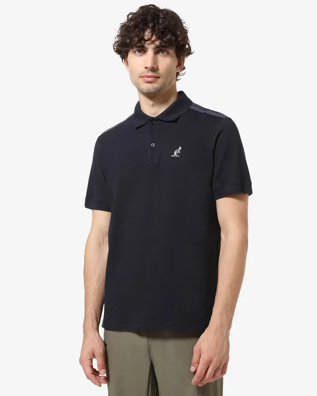 australian-tape-stripe-polo-blu-navy-piquet-blue-tape image 1