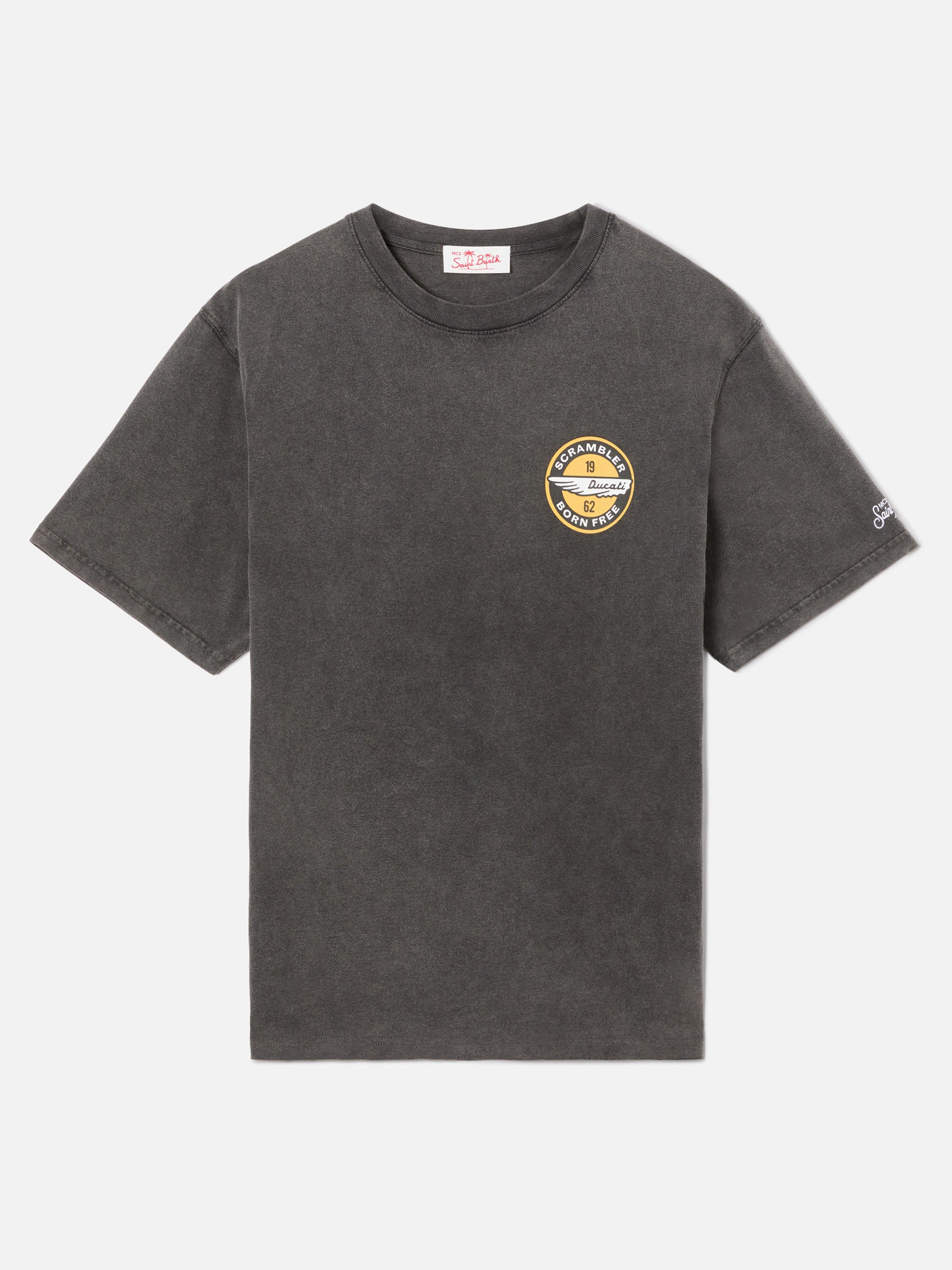 mc2-saint-barth-t-shirt-uomo-jack-nera-stampa-ducati-scrambler-special-edition-c image 5