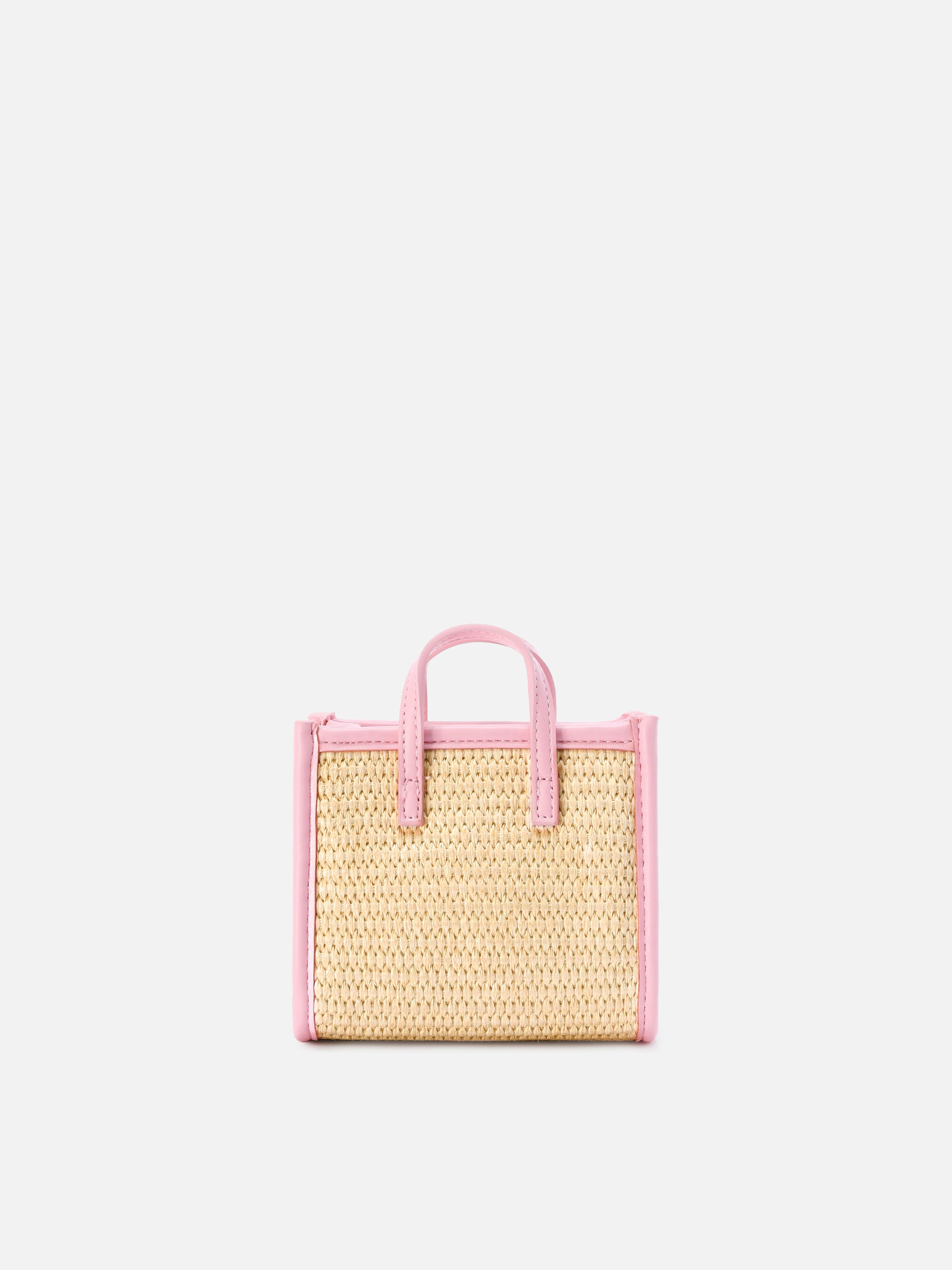 mc2-saint-barth-borsa-vivian-micro-in-tessuto-effetto-raffia-rosa-con-logo-ricam image 4