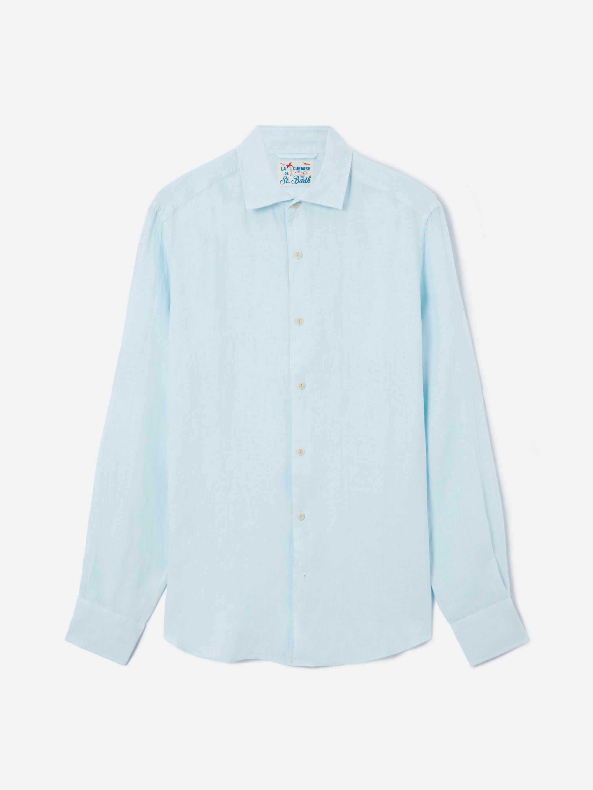 mc2-saint-barth-camicia-pamplona-in-puro-lino-azzurra-uomo image 4