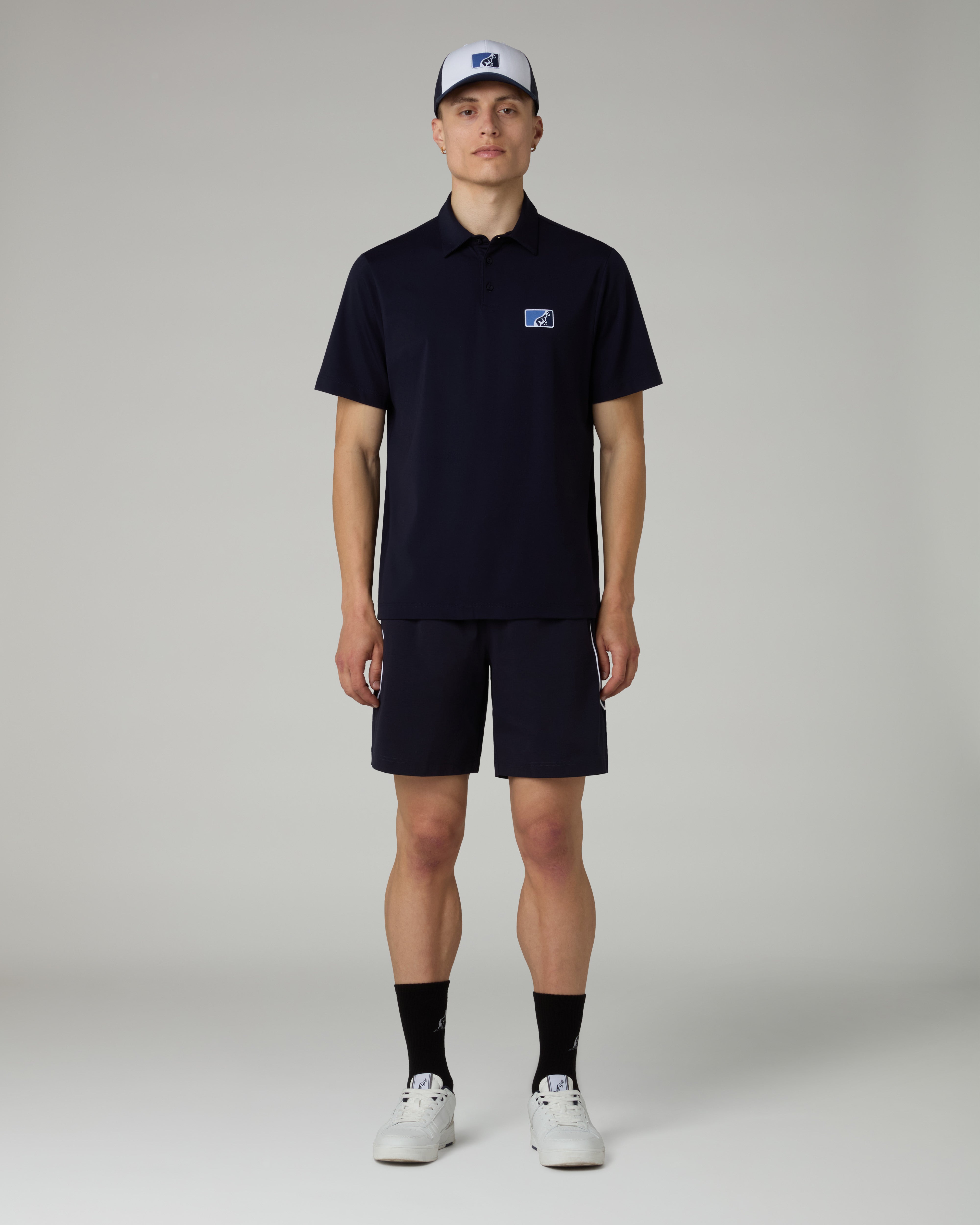 australian-league-flow-polo-shirt-eclipse-blue image 2