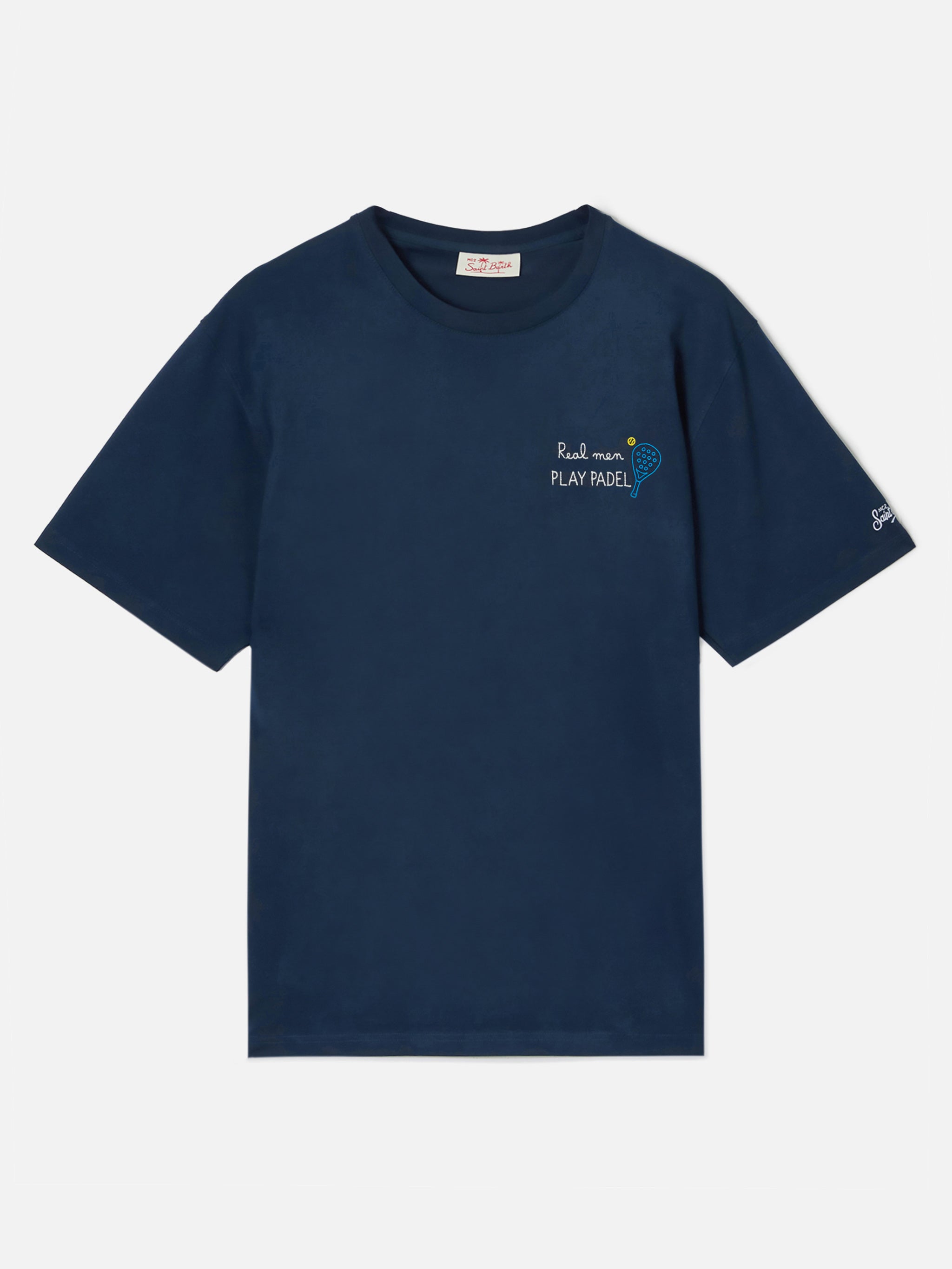 mc2-saint-barth-portofino-t-shirt-uomo-blu-real-men-play-padel image 5