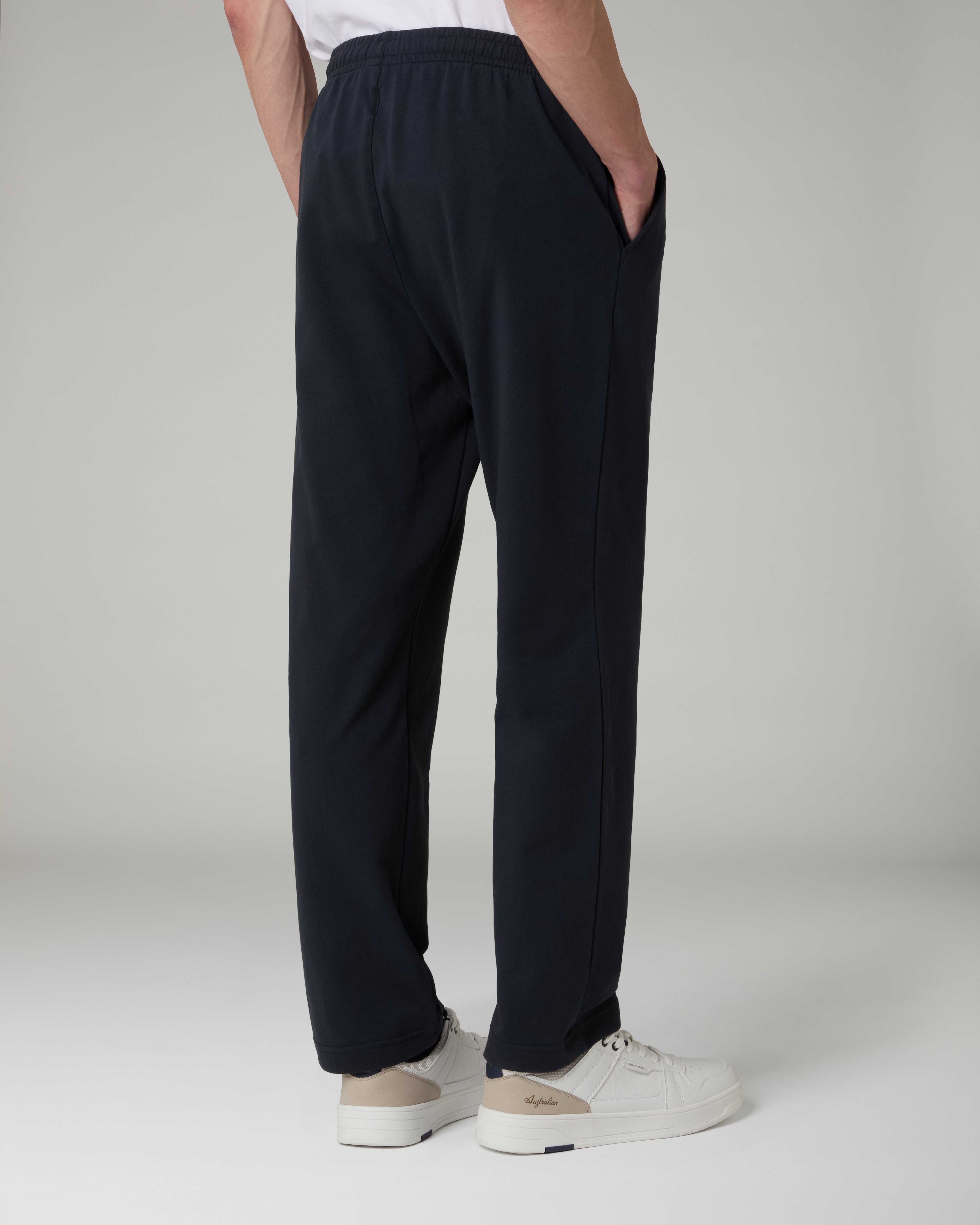 australian-statement-logo-track-pant-pantalone-felpa-uomo-blu-navy-made-in-italy image 3