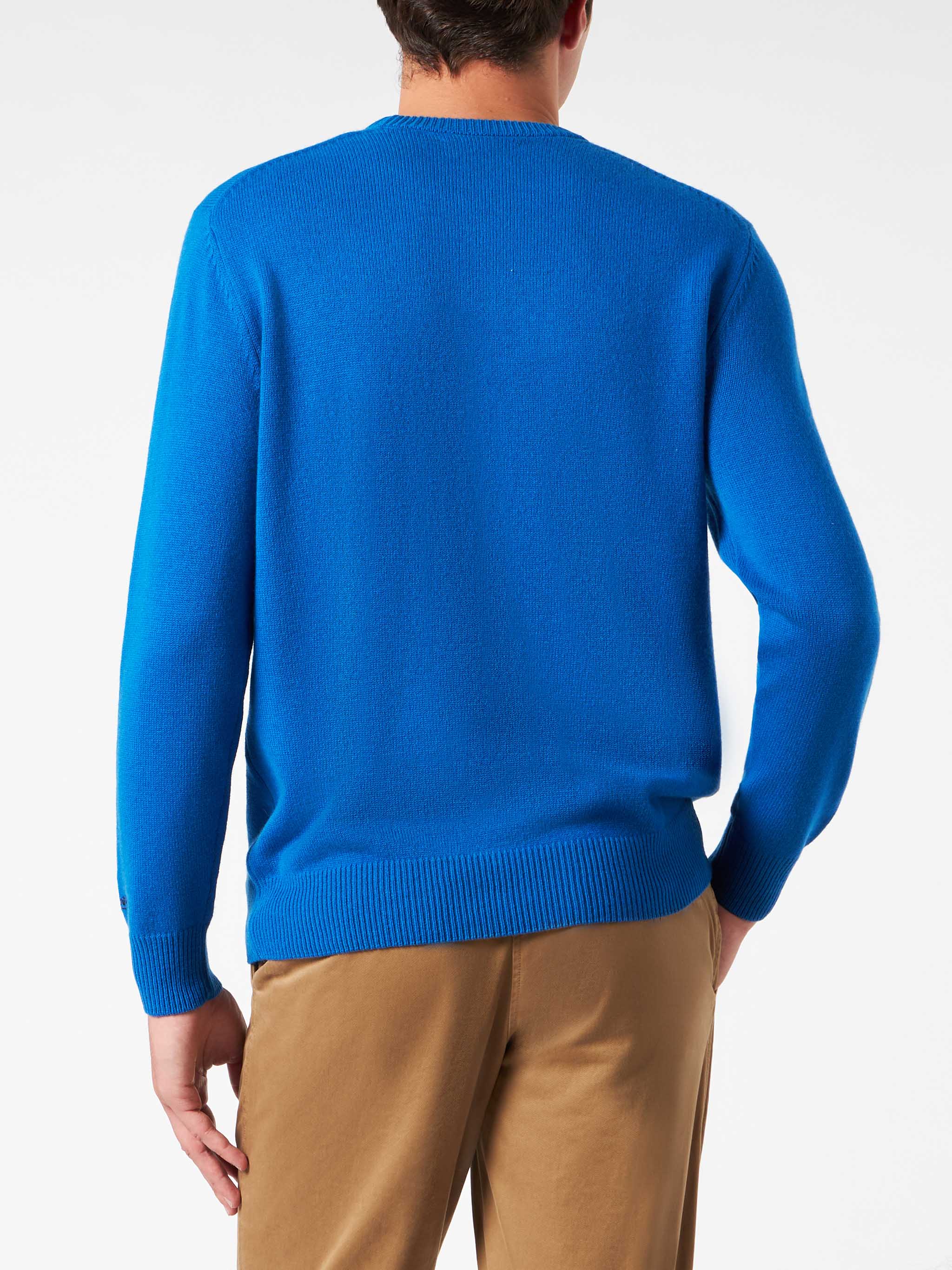 mc2-saint-barth-maglia-heron-uomo-snoopy-padel-jacquard-bluette-special-edition image 3