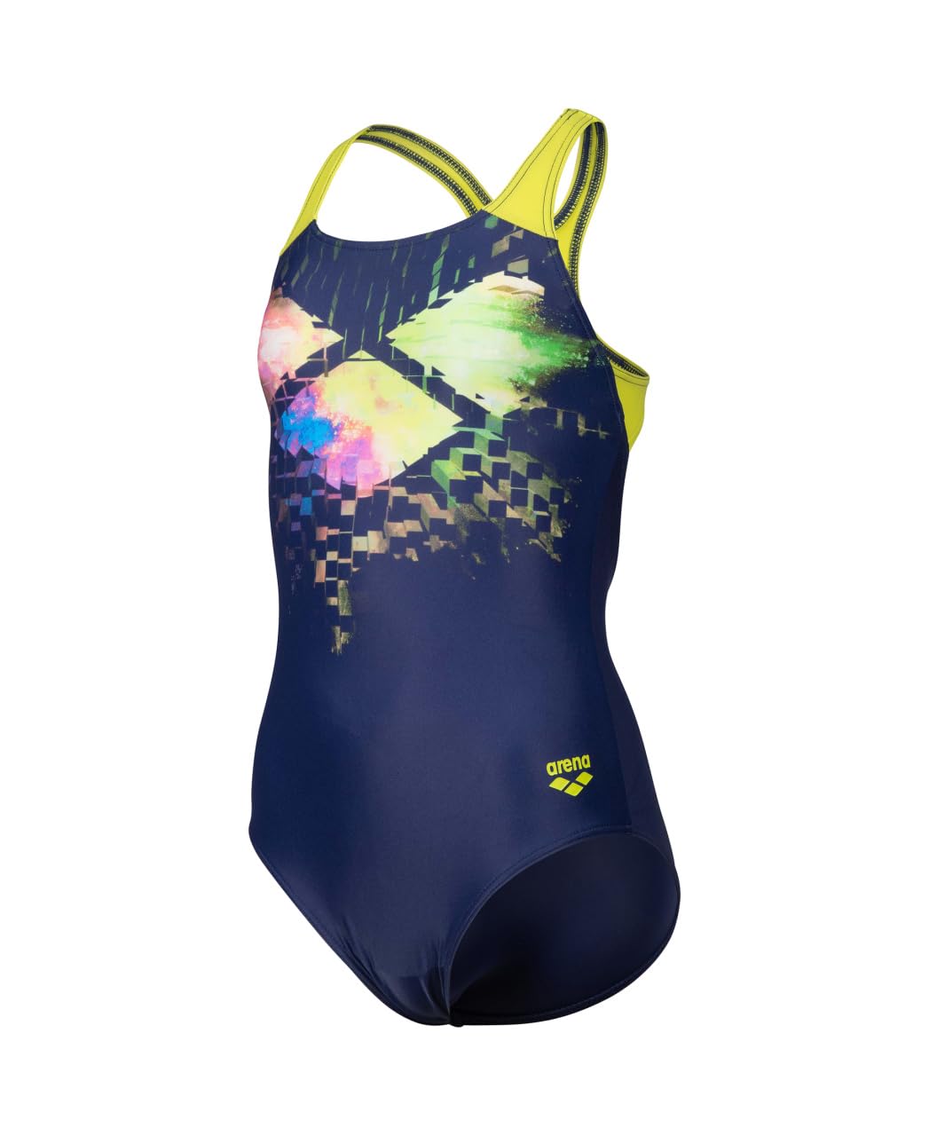arena-multi-pixels-swimsuit-pro-back-costume-intero-bambina image 1