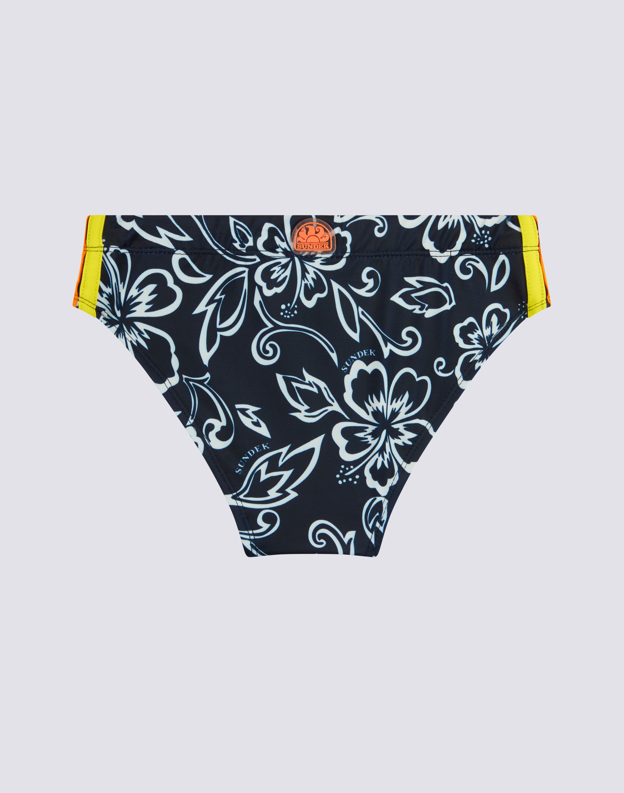 sundek-diwalter-b279ssl41ia-slip-mare-mini-bimbo-stampa-hibiscus image 2
