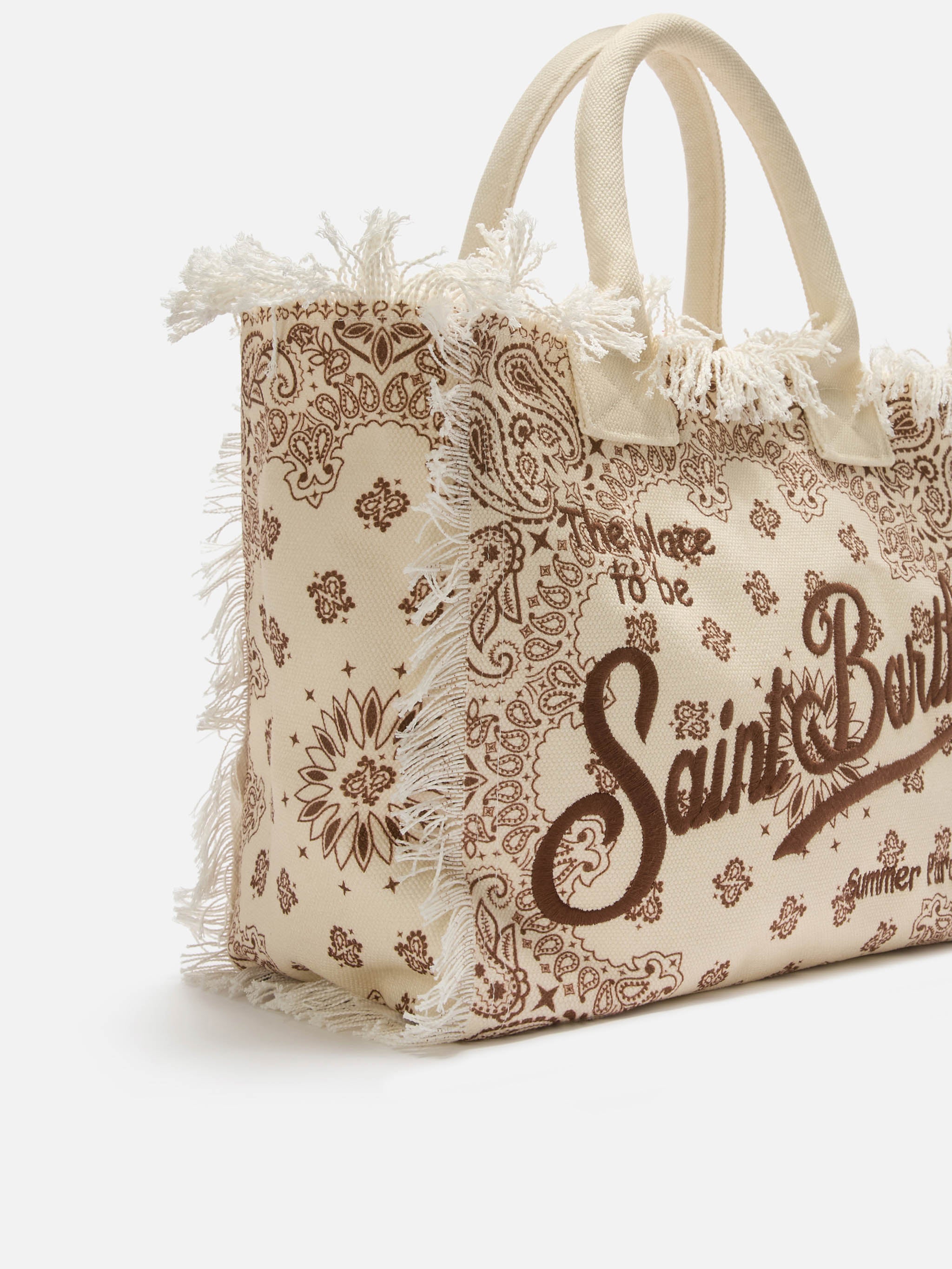 mc2-saint-barth-vanity-regular-borsa-mare-in-canvas-beige-stampa-bandana image 4