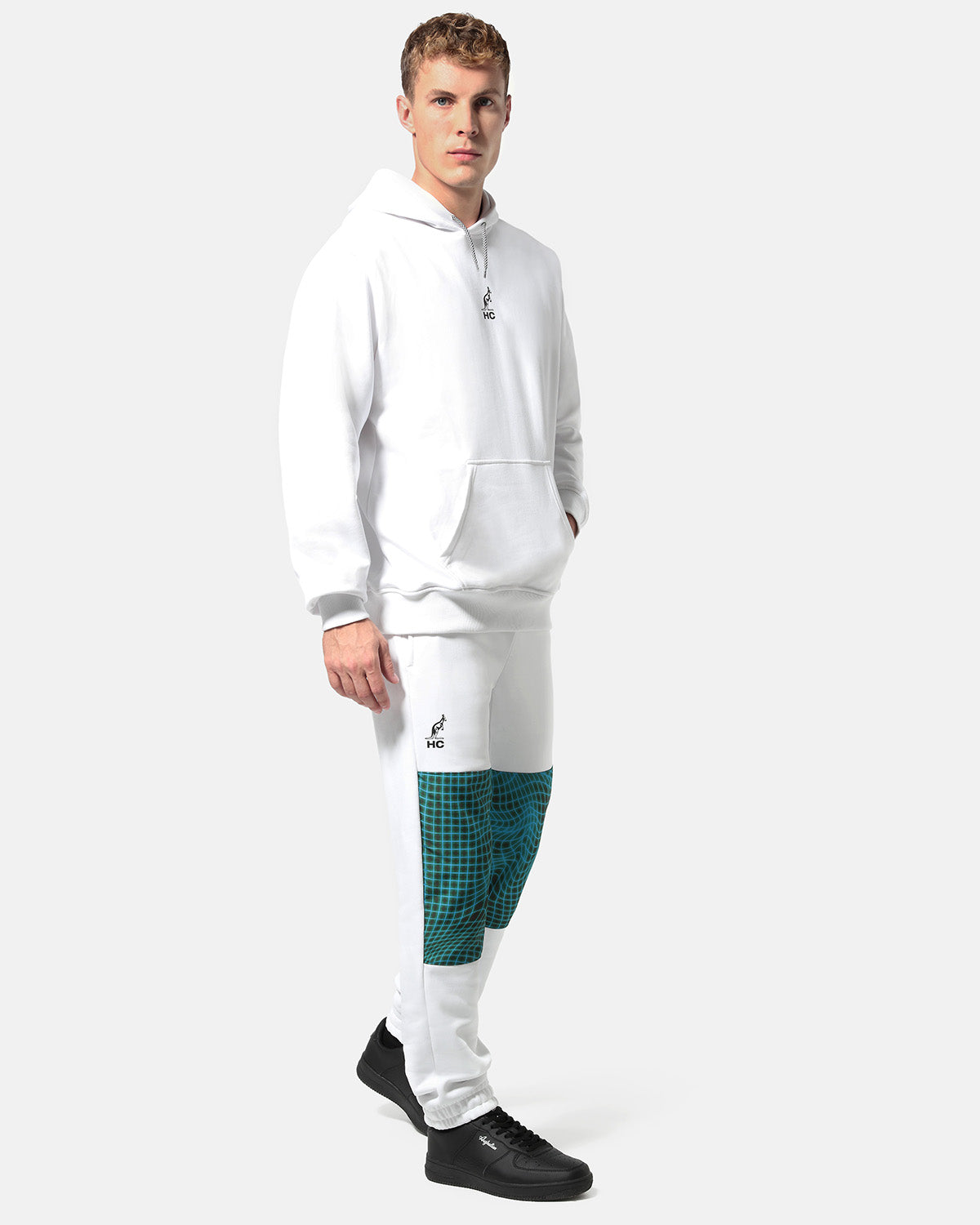 australian-vitruvio-hoodie-hard-court-felpa-cappuccio-bianco image 2