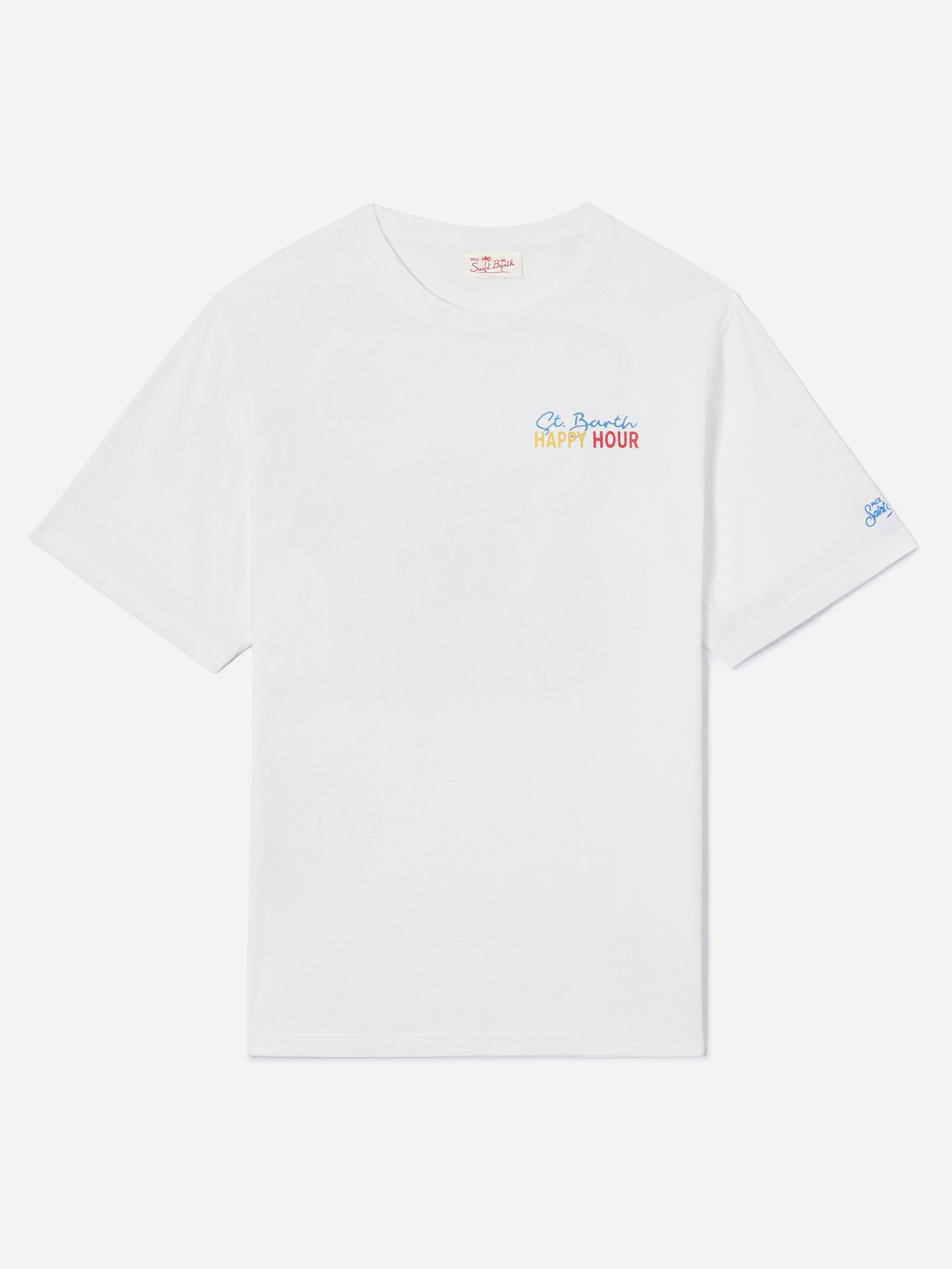 t-shirt-mc2-saint-barth-delmar-con-stampa-st-barth-happy-hour-e-maxi-grafica-sul image 5