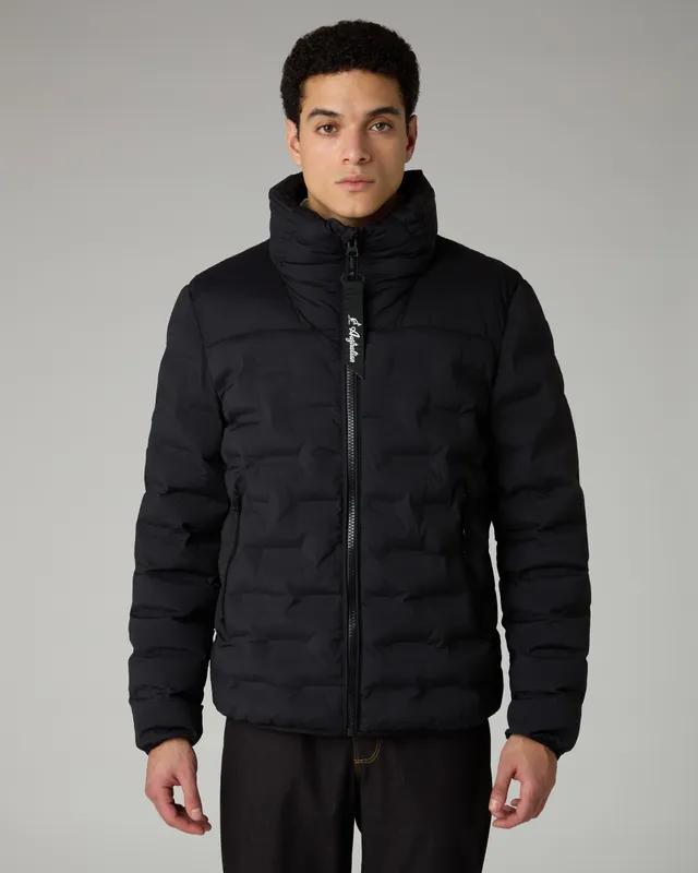 australian-3-d-jacket-giubbotto-trapuntato-termosaldato-nero-uomo image 1