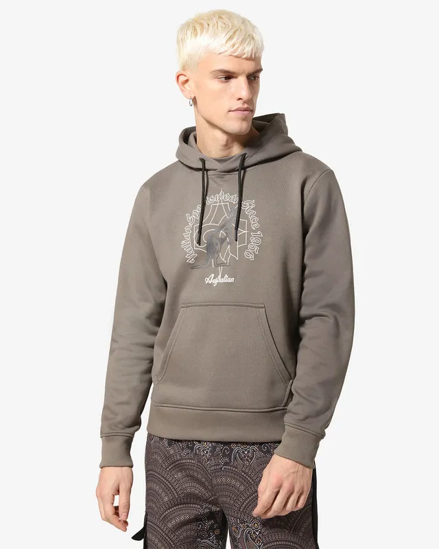 australian-archive-type-felpa-hoodie-in-cotone-uomo image 1