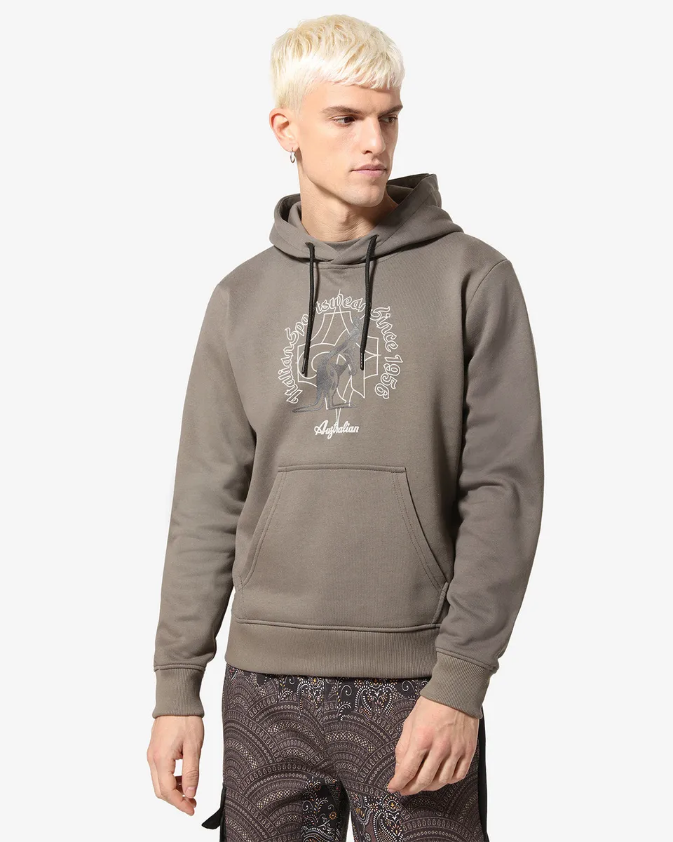 australian-archive-type-felpa-hoodie-in-cotone-uomo image 1