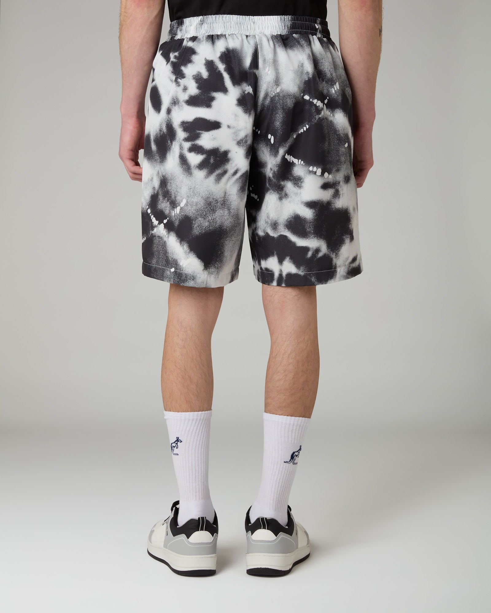 australian-rorschach-short-ace-nero-con-stampa-all-over-comfort-fit image 3