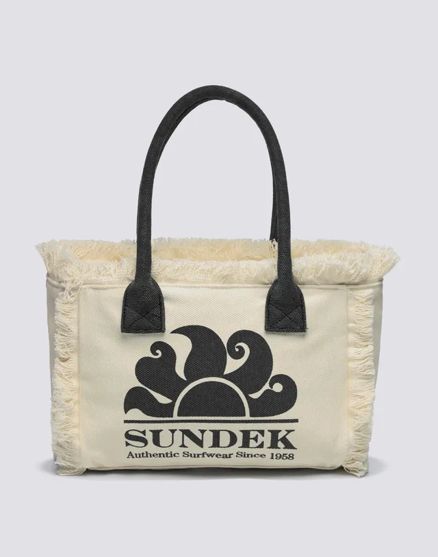 sundek-aw909abca600-tote-bag-regular-stone-washed-con-zip-e-frange image 1