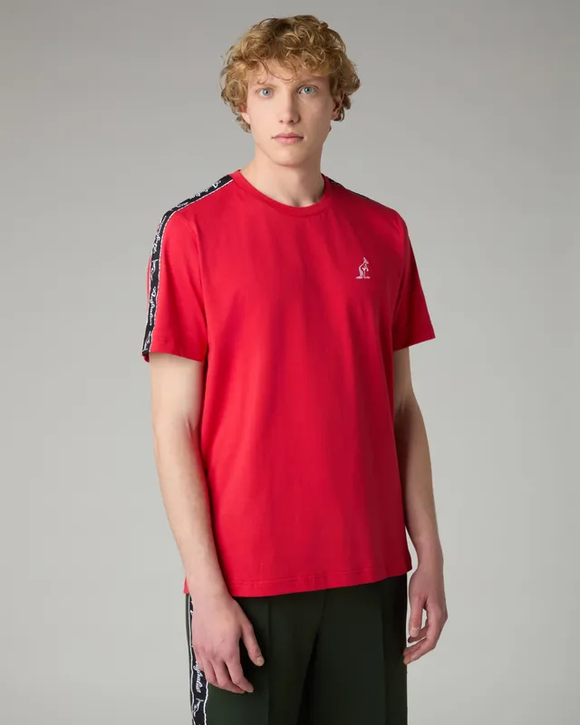 australian-tape-t-shirt-tango-red-in-cotone image 1