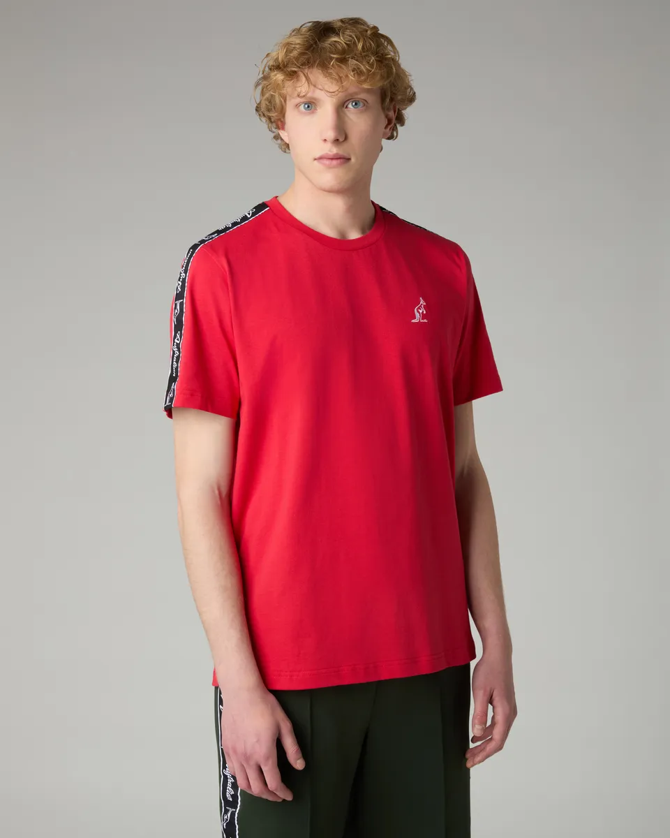 australian-tape-t-shirt-tango-red-in-cotone image 1
