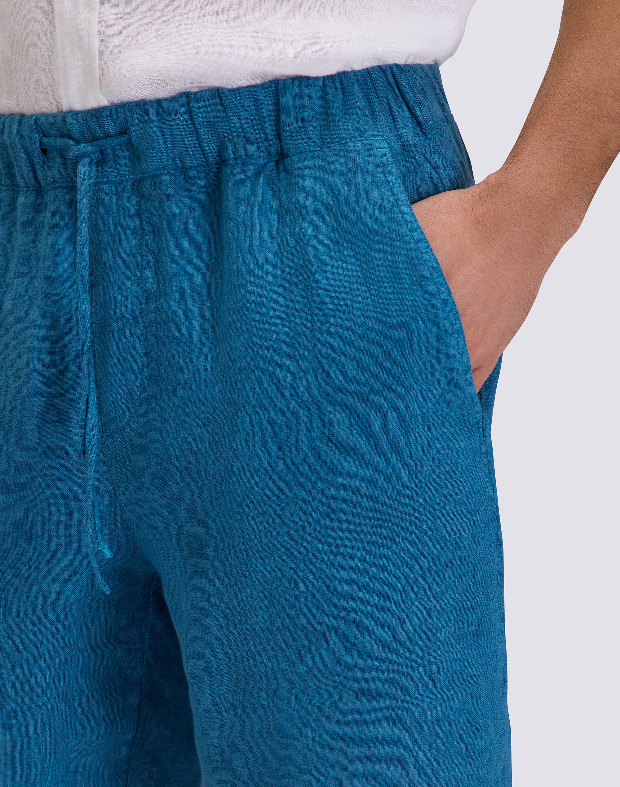 sundek-walkshort-uomo-in-lino-bermuda-estivo-leggero image 4