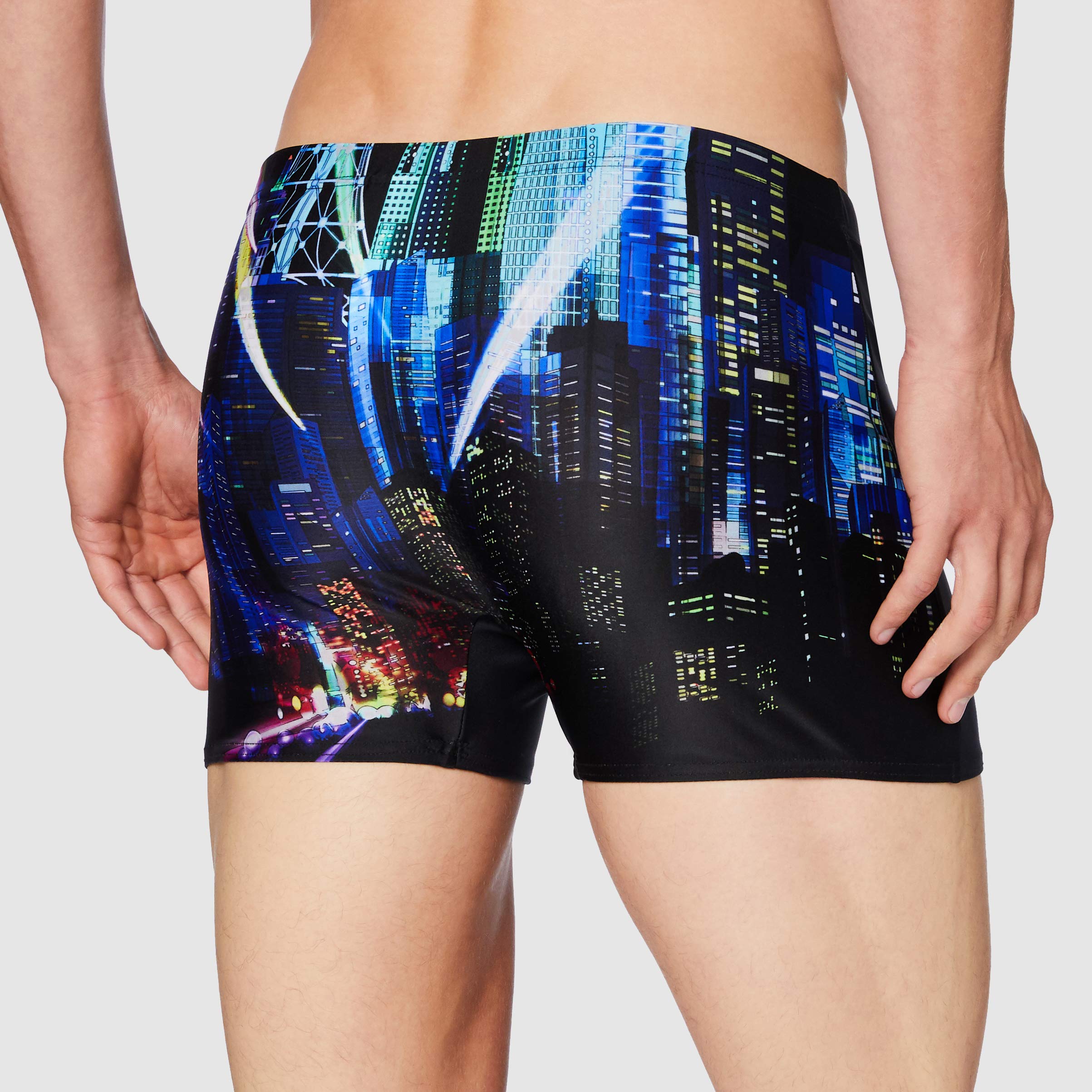 arena-city-lights-short-pantaloncino-nuoto-uomo-nero image 3