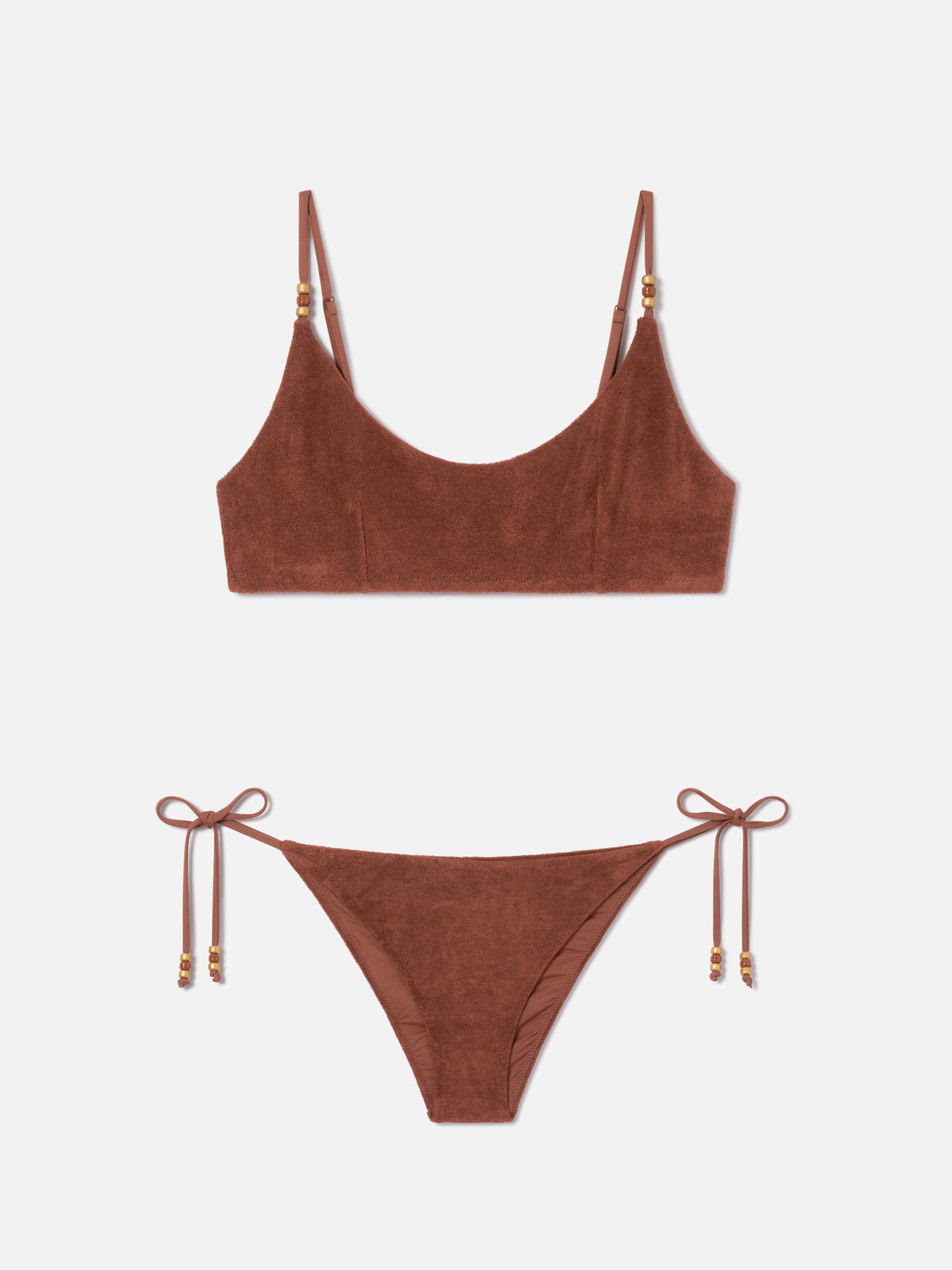 mc2-saint-barth-bikini-donna-judy-virgo-bralette-spugna-marrone image 1