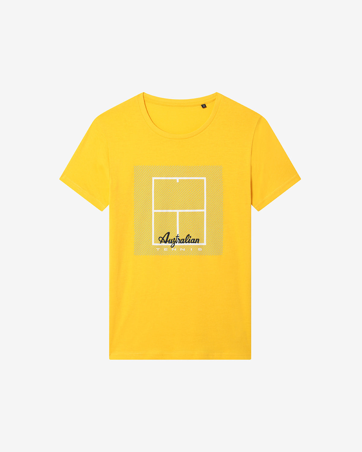 australian-tennis-court-t-shirt-zafferano-maglia-cotone-uomo image 4