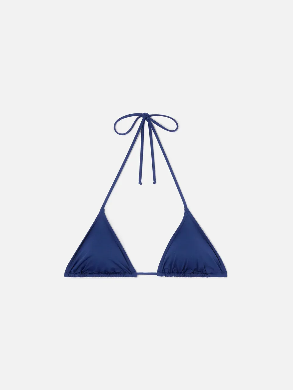 mc2-saint-barth-leah-top-bikini-triangolo-laccetti-blu-navy-donna image 1