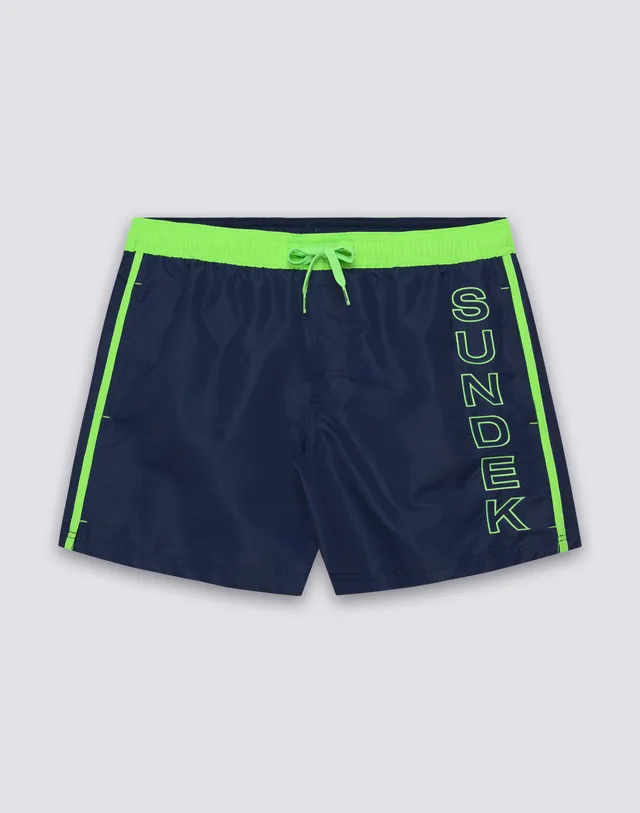 sundek-iconic-m732bdta100-costume-da-bagno-uomo-corto-con-piping-a-contrasto image 1