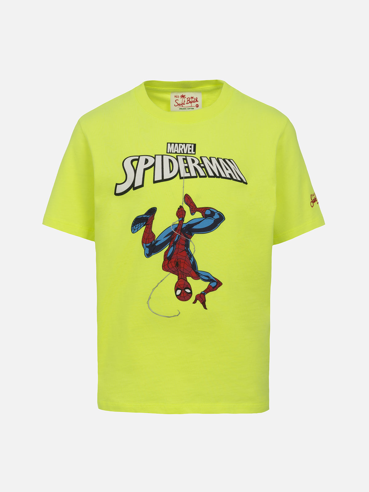 mc2-saint-barth-boy-t-shirt-bambino-in-cotone-con-stampa-spider-boy-edizione-spe image 1