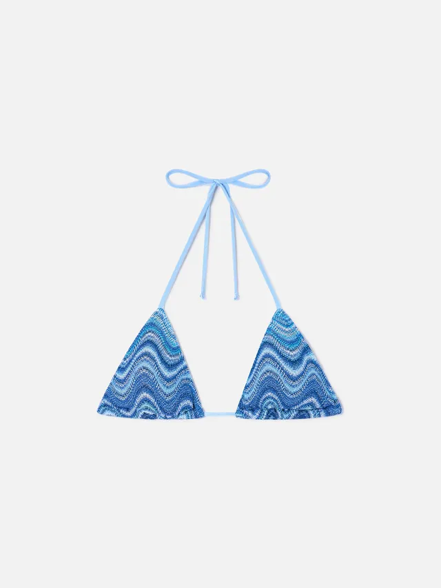 mc2-saint-barth-top-bikini-leah-triangolo-in-maglia-raschel-a-onda-azzurro image 1