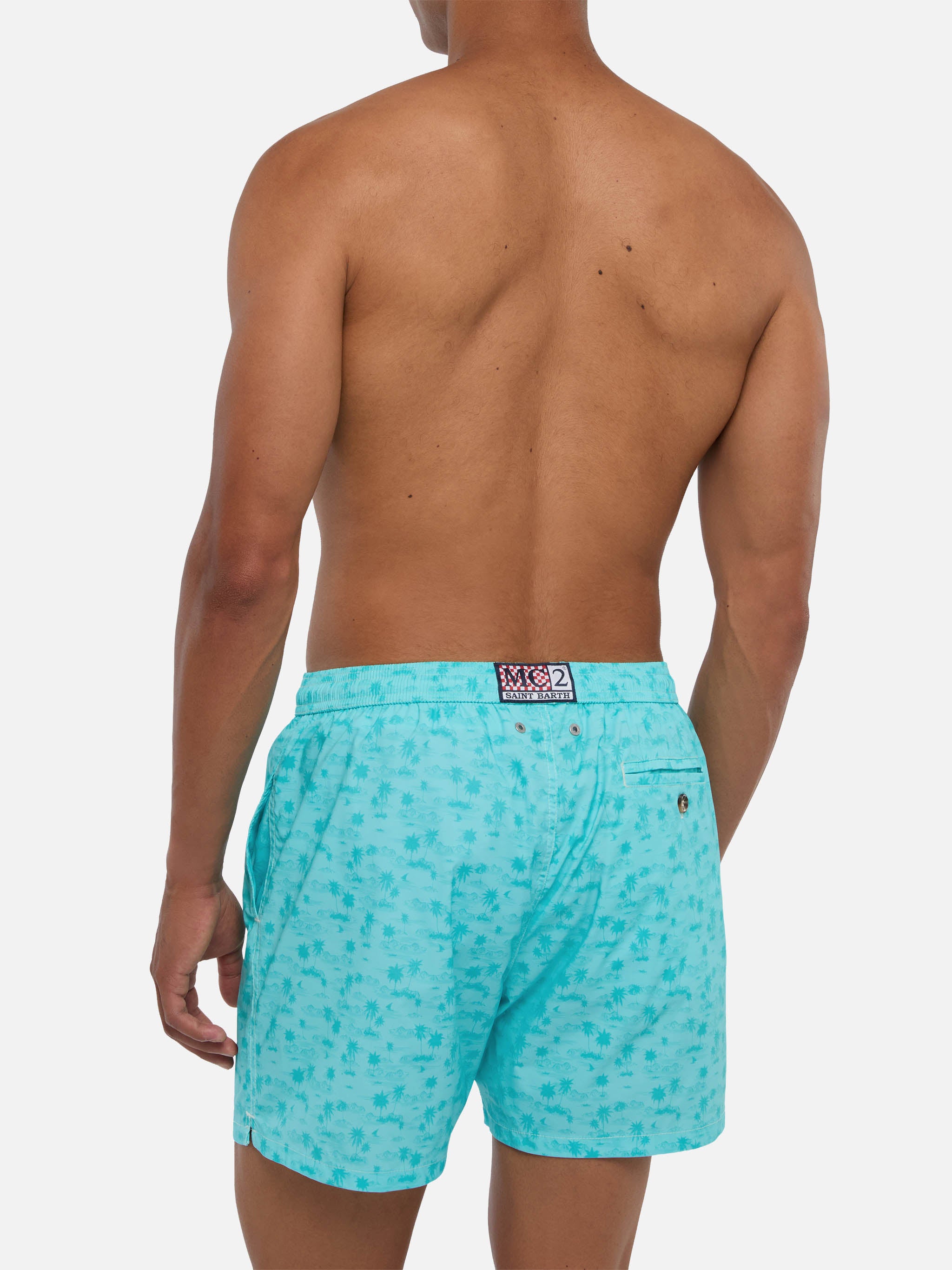 mc2-saint-barth-comfort-light-costume-mare-uomo-hawaiana-verde-acqua image 5