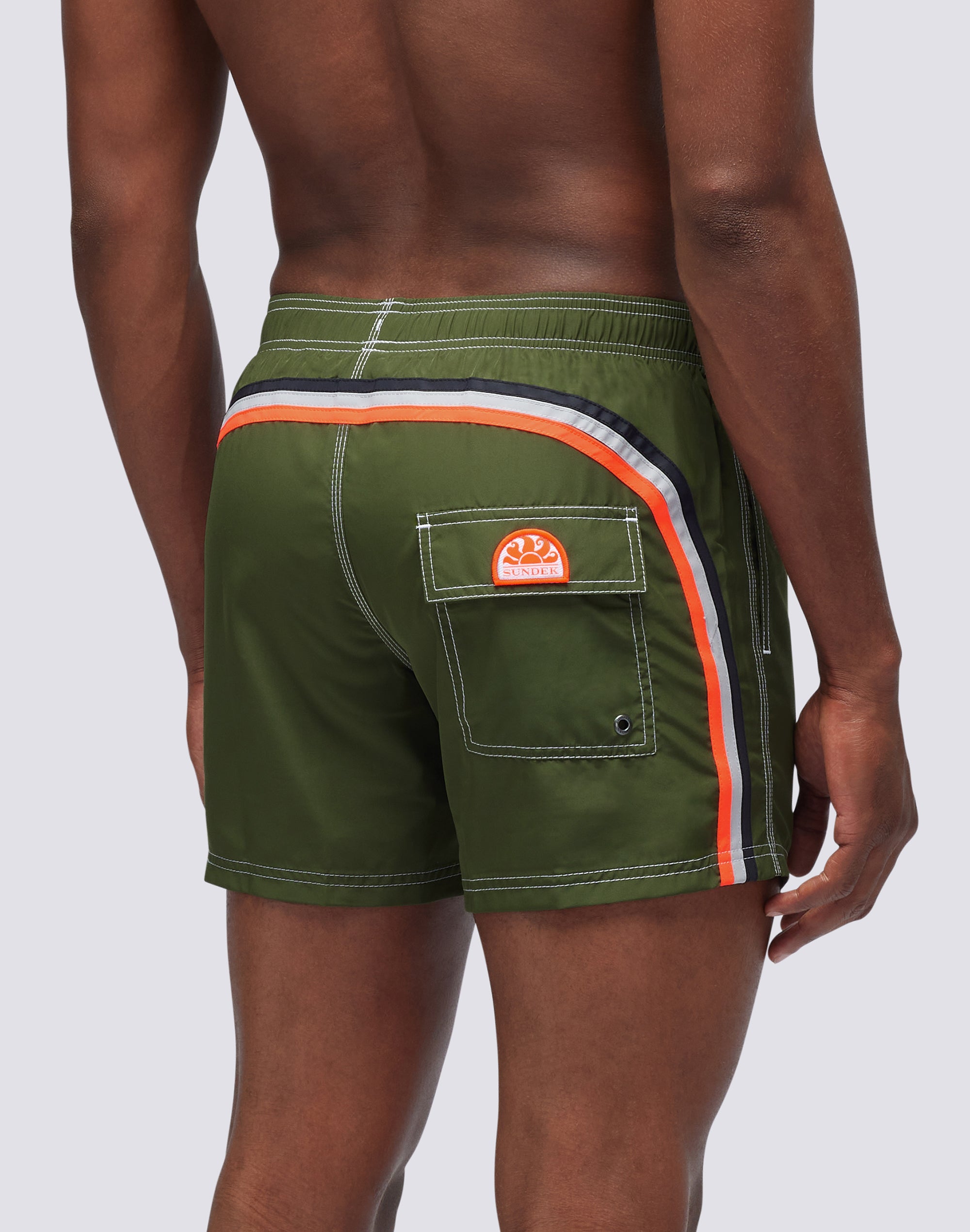 sundek-iconic-costume-da-bagno-corto-light-poly-nylon-taffet-rainbow image 1