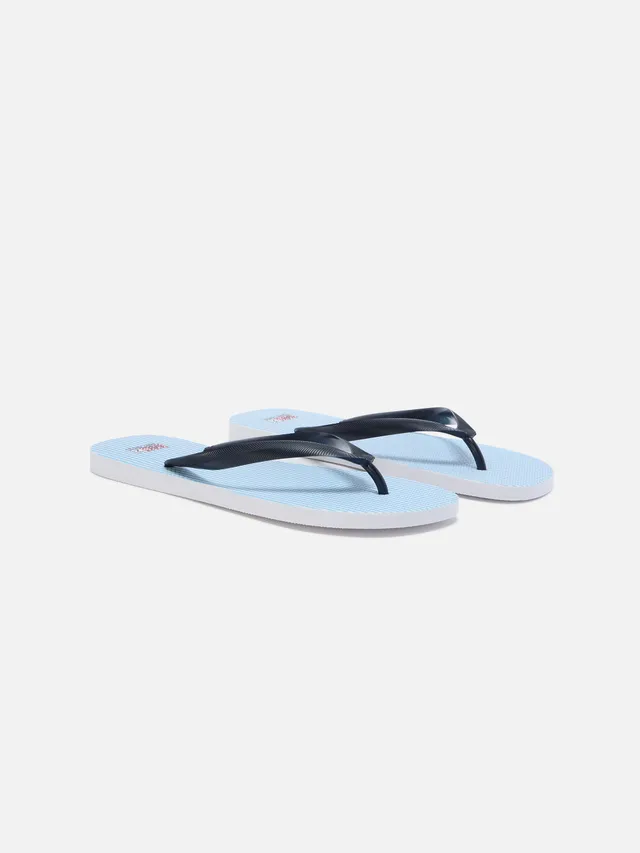infradito-mc2-saint-barth-tommy-slip-on-in-gomma-con-righe-azzurre-bambino image 1