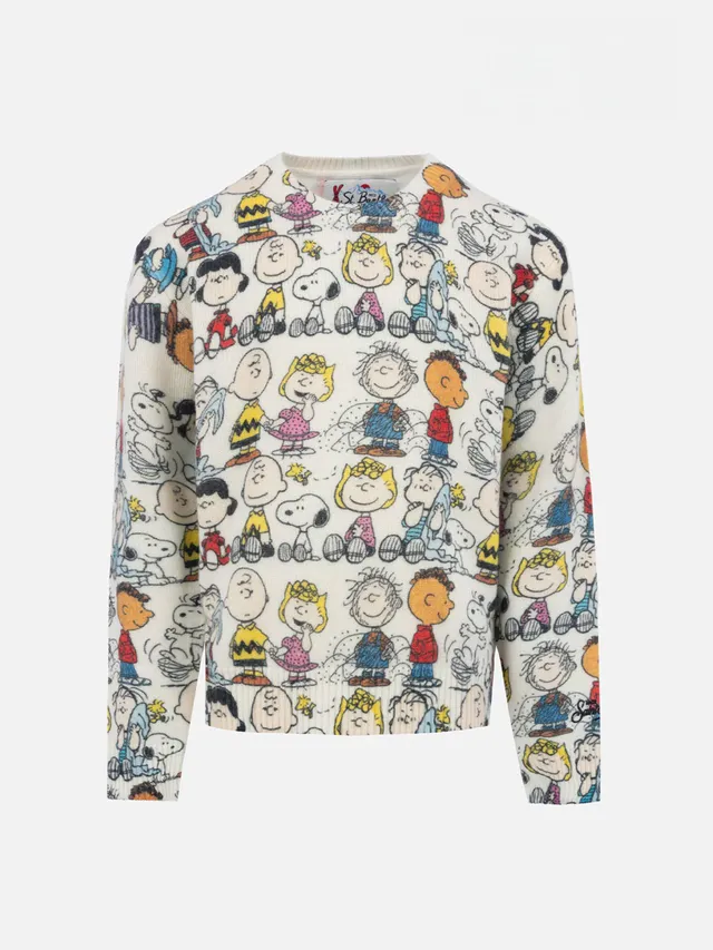 mc2-saint-barth-maglione-bambino-douglas-bianco-snoopy-peanuts-special-edition image 1