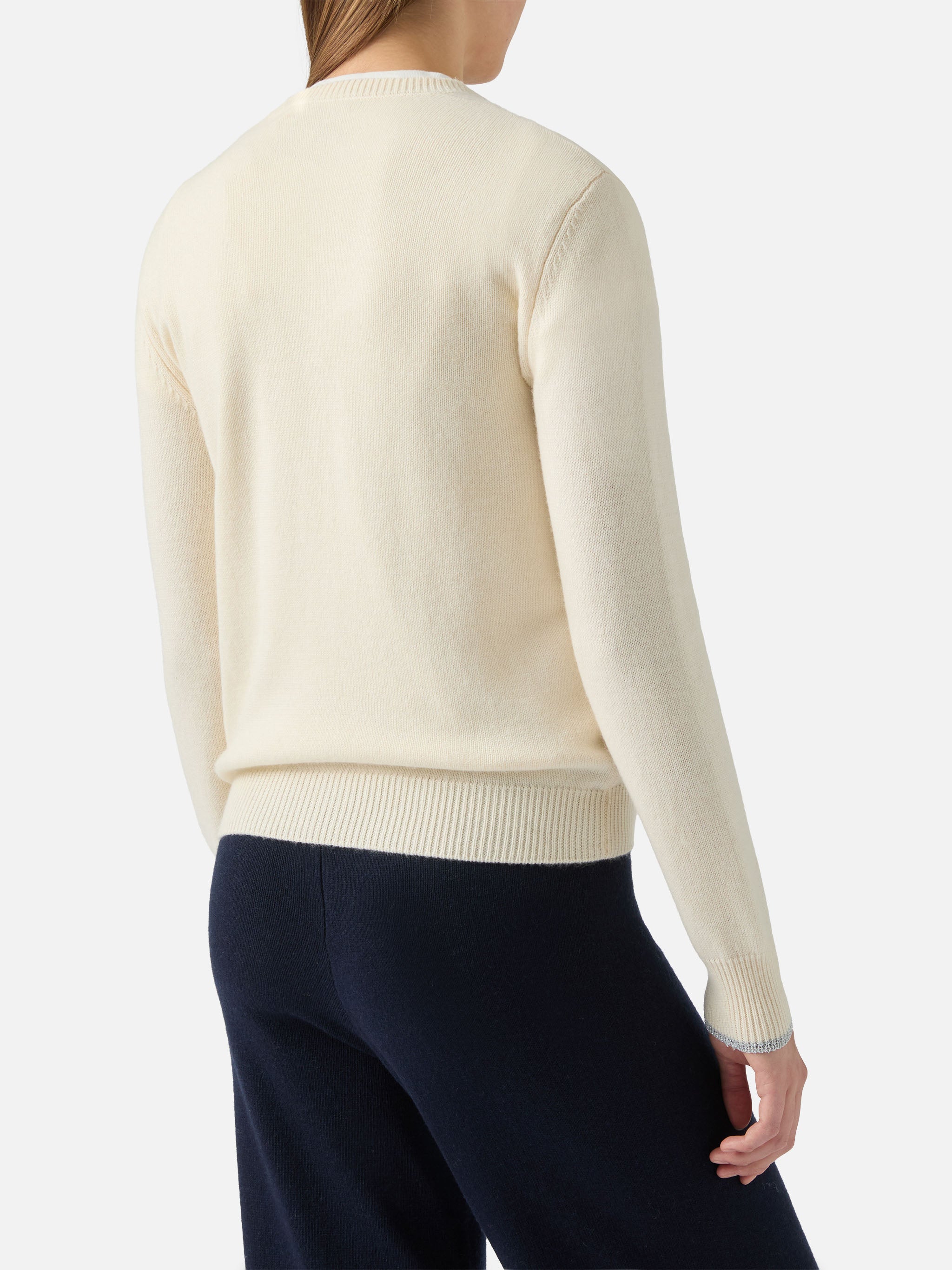 mc2-saint-barth-maglione-new-queen-donna-bianco-cashmere-amo-cortina-lurex image 3