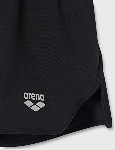 arena-side-vents-shorts-da-corsa-donna-nero-con-slip-interno image 8